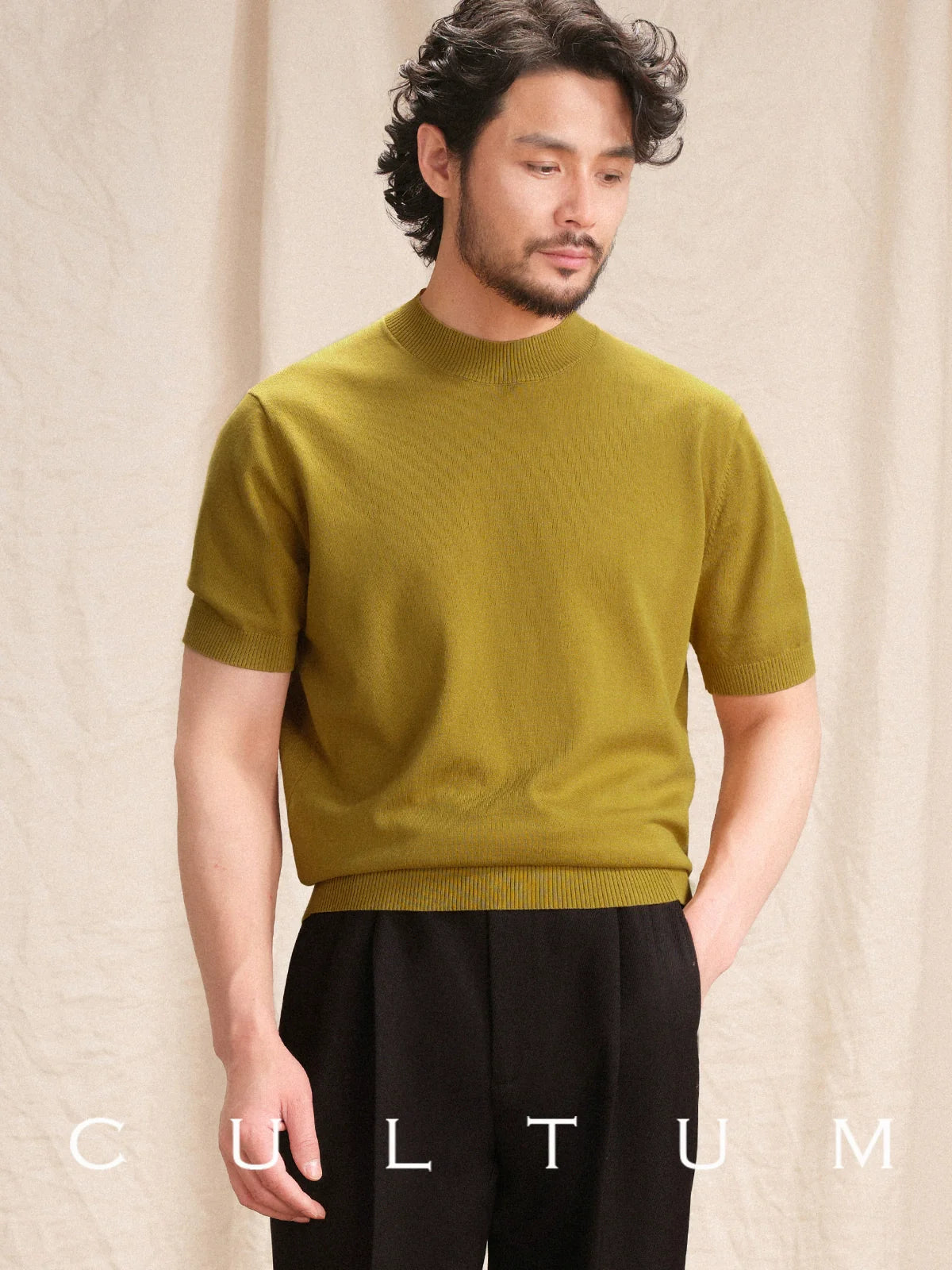 CULTUM Light Breathable Casual Knitwear Tee