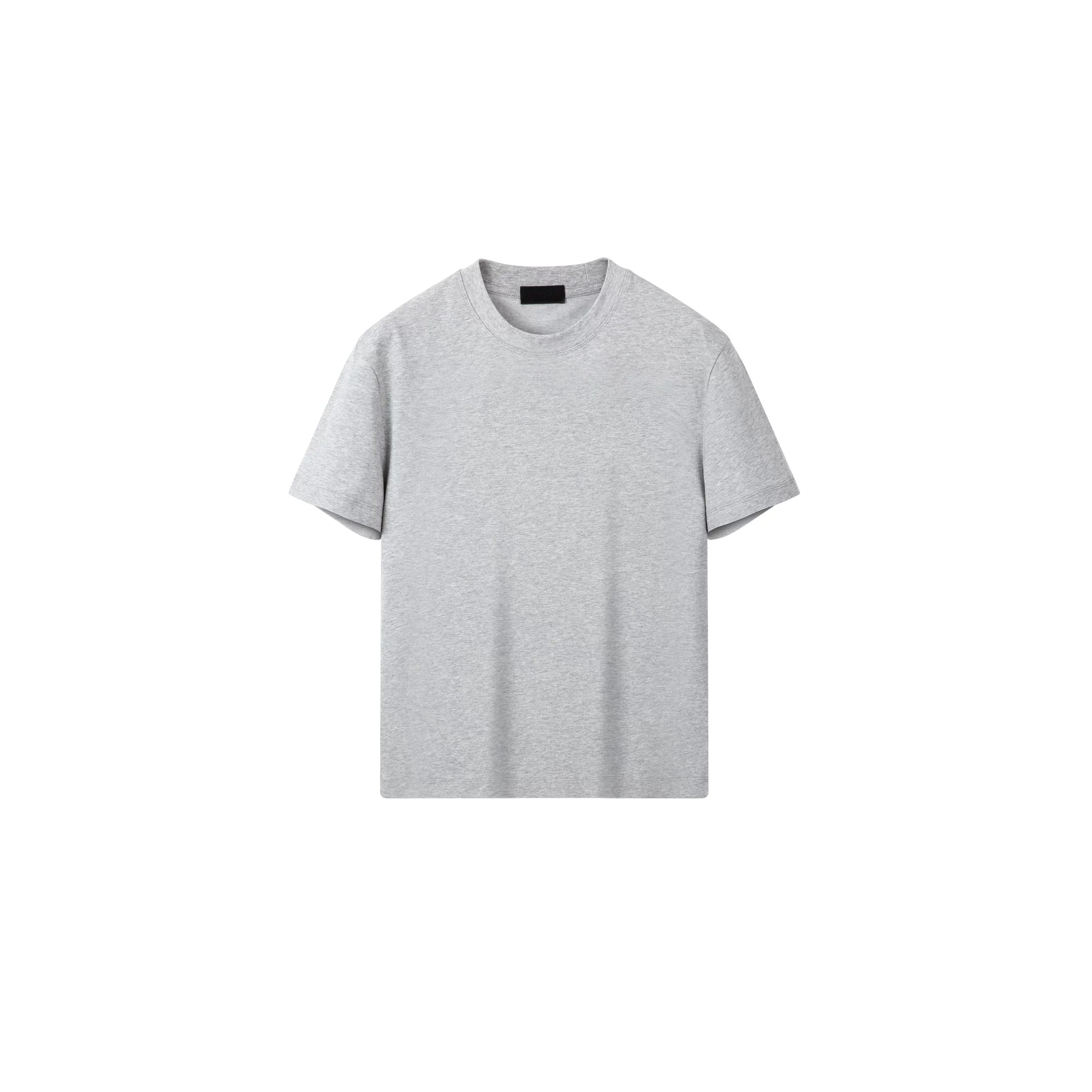 PLUS NO LOGO Casual Front Shoulder Short Sleeve Fitness Tee