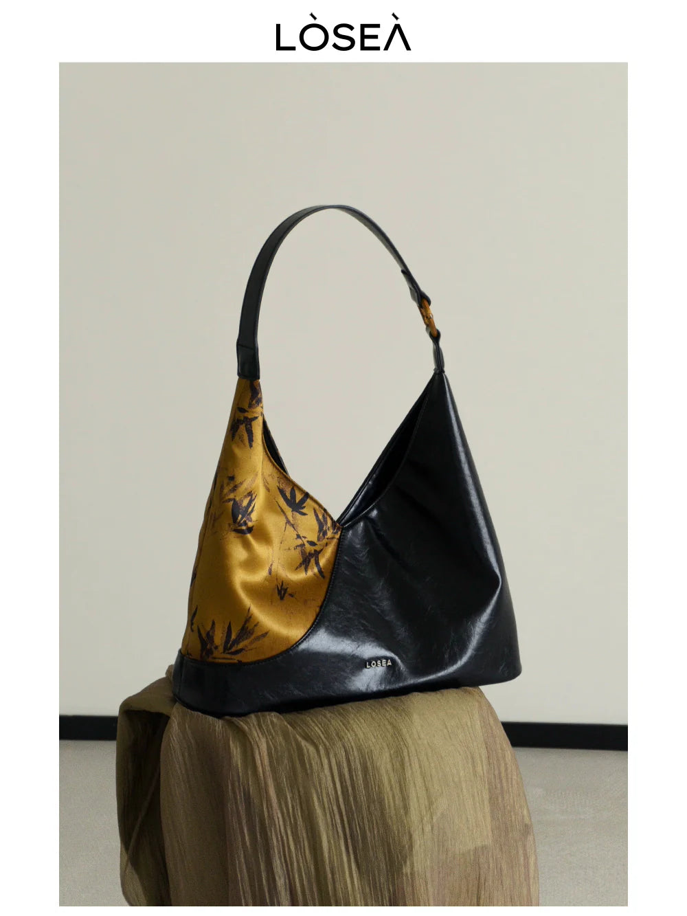 LOSEA Old Money Style New Chinese Style National Style Tote Bag