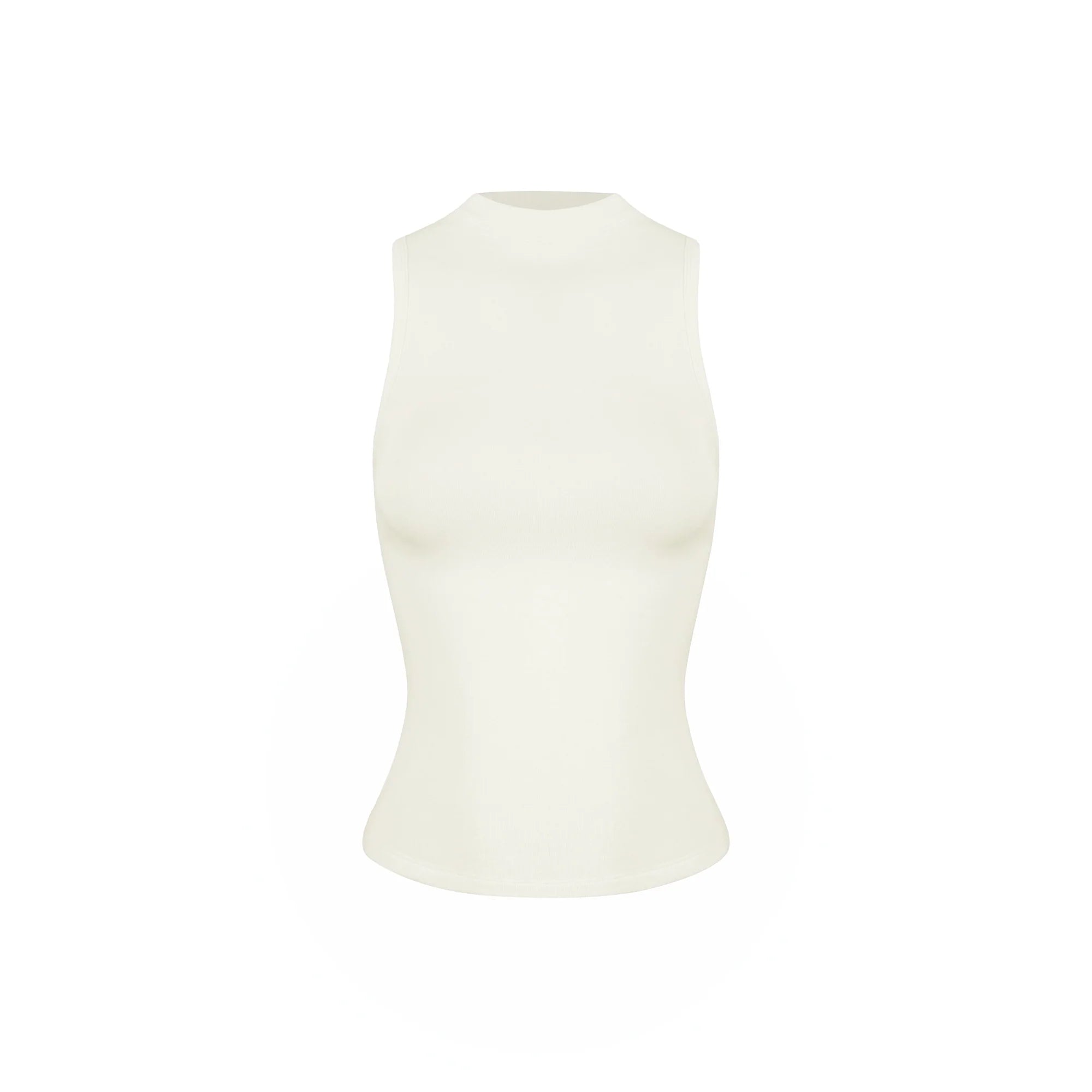 Jim Kennet Semi-turtleneck Sleeveless Slim Fit Stretch Vest