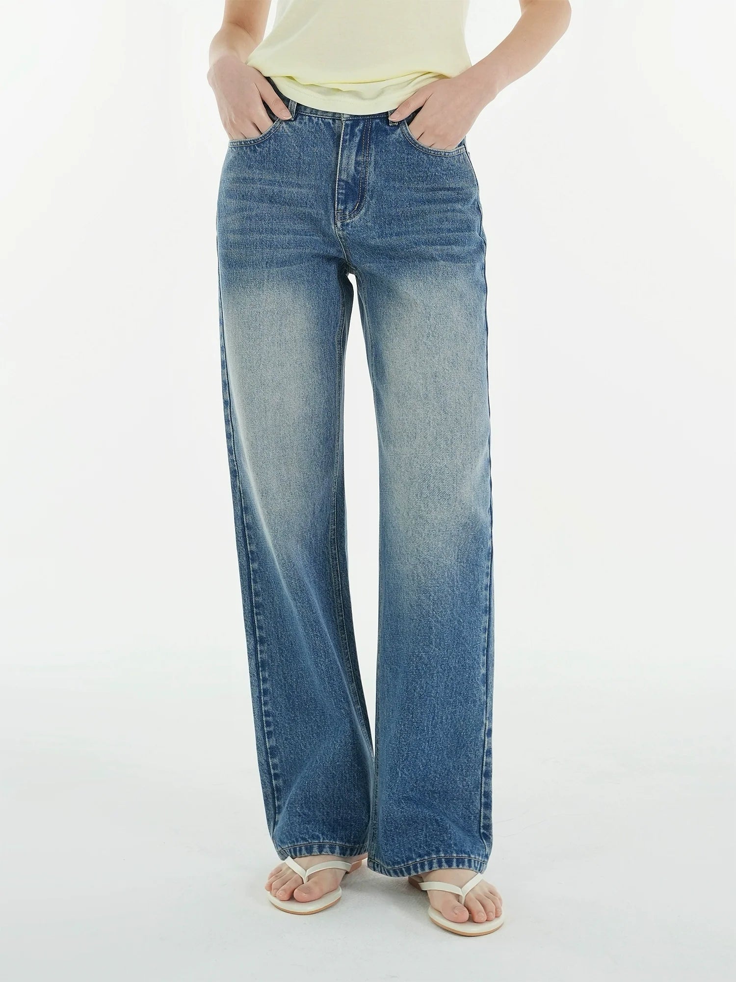 Jim Kennet Classic Straight Retro Jeans