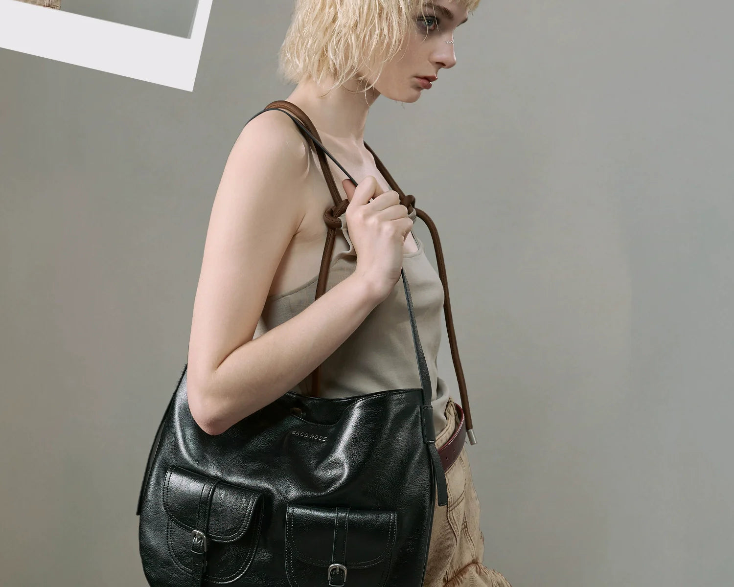 JACD Retro Commuter Large Capacity Leisure Tote Bag