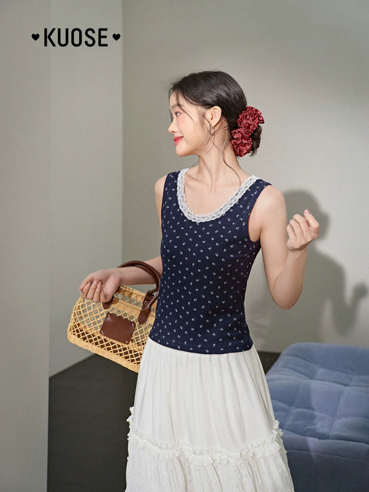 Kuose Knitted Sling Vest
