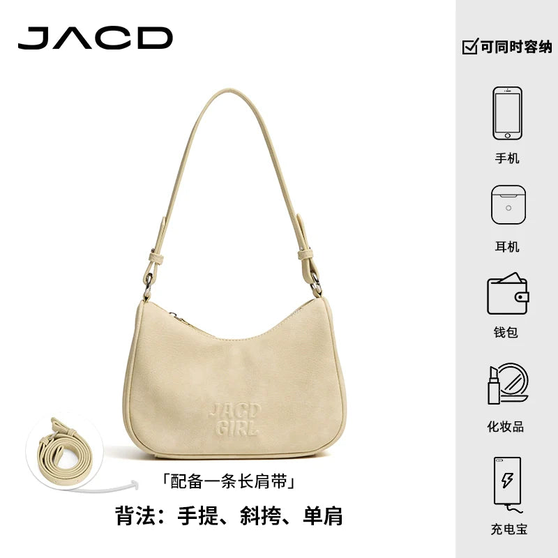 JACD Commuter Crescent Versatile Shoulder Messenger Bag