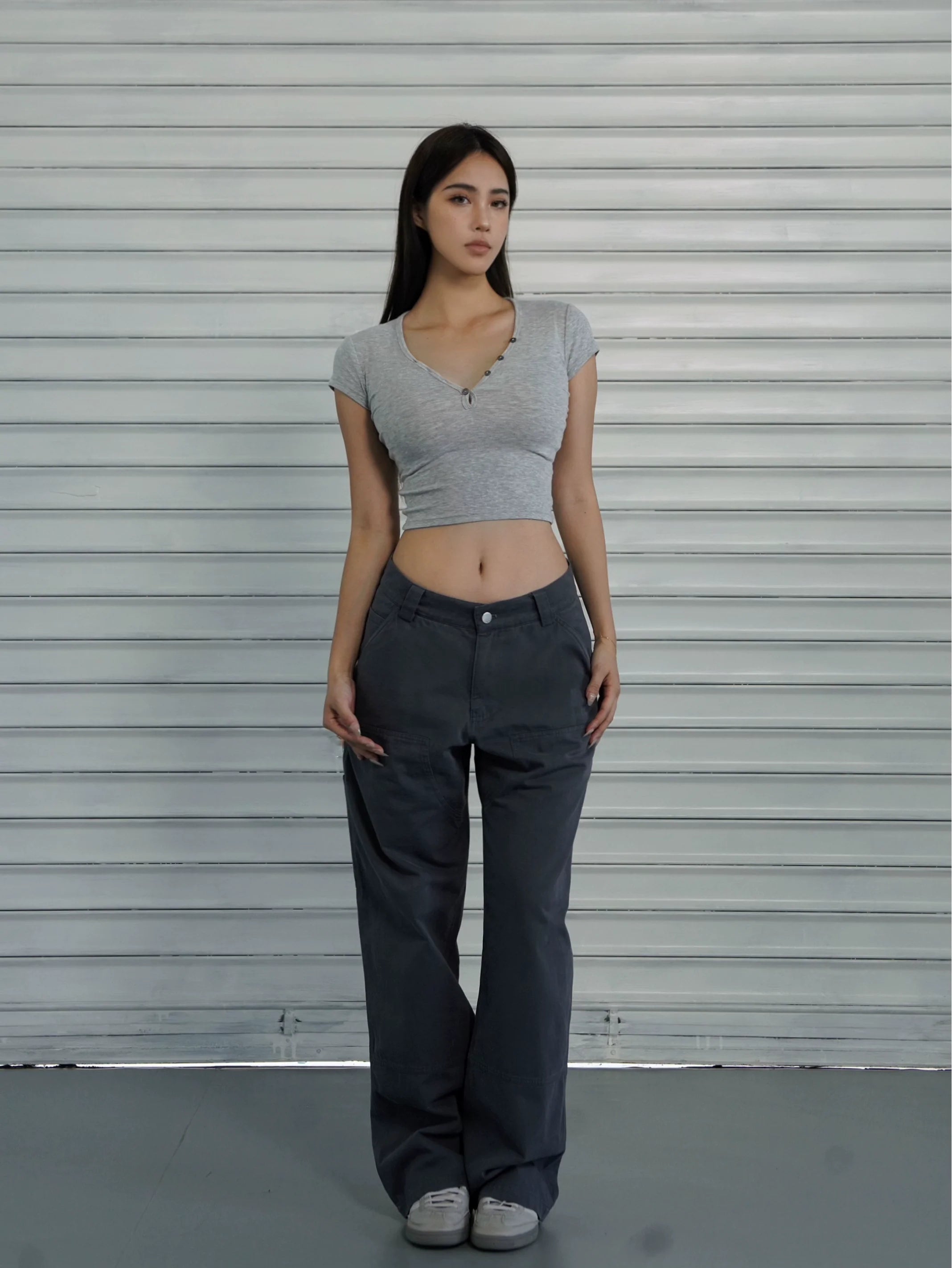 Jim Kennet Button Fit Tee