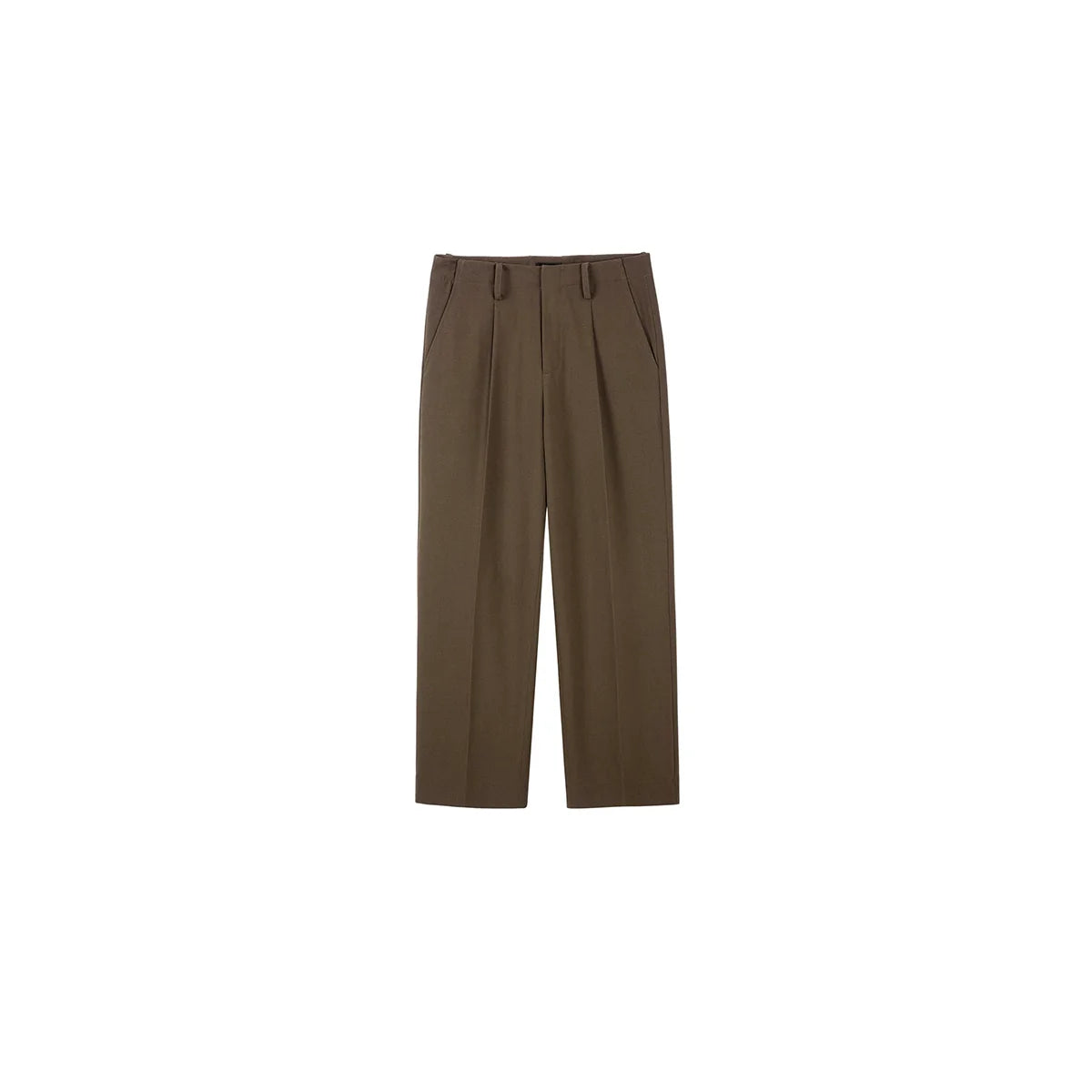 PLUS NO LOGO Commuter Loose Straight Trousers