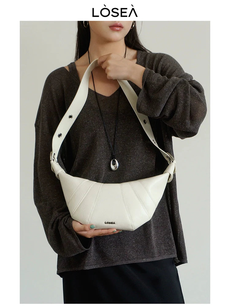 LOSEA Retro Premium Sense Lazy Shoulder Messenger Bag