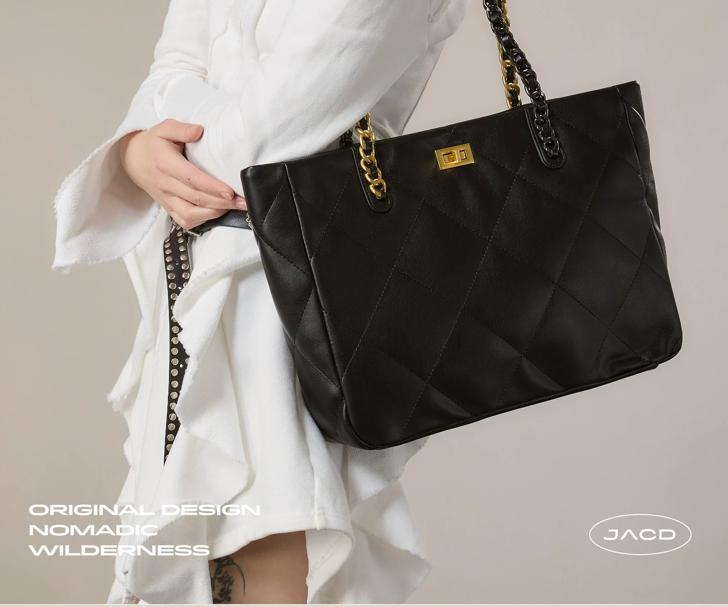 JACD Xiaoxiangfeng Chain Commuter Tote Bag