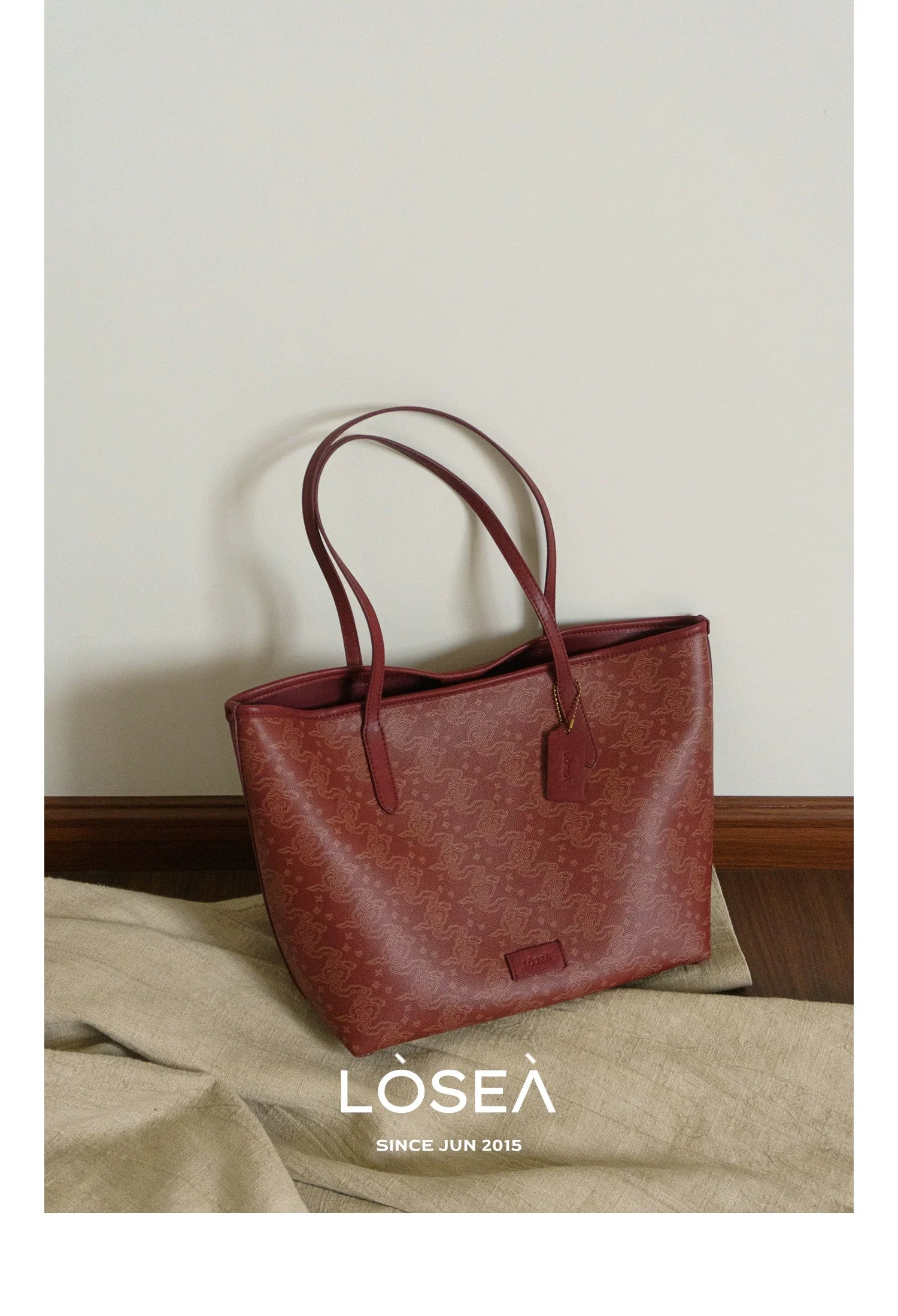 LOSEA Ruyi Moire Portable Tote Bag
