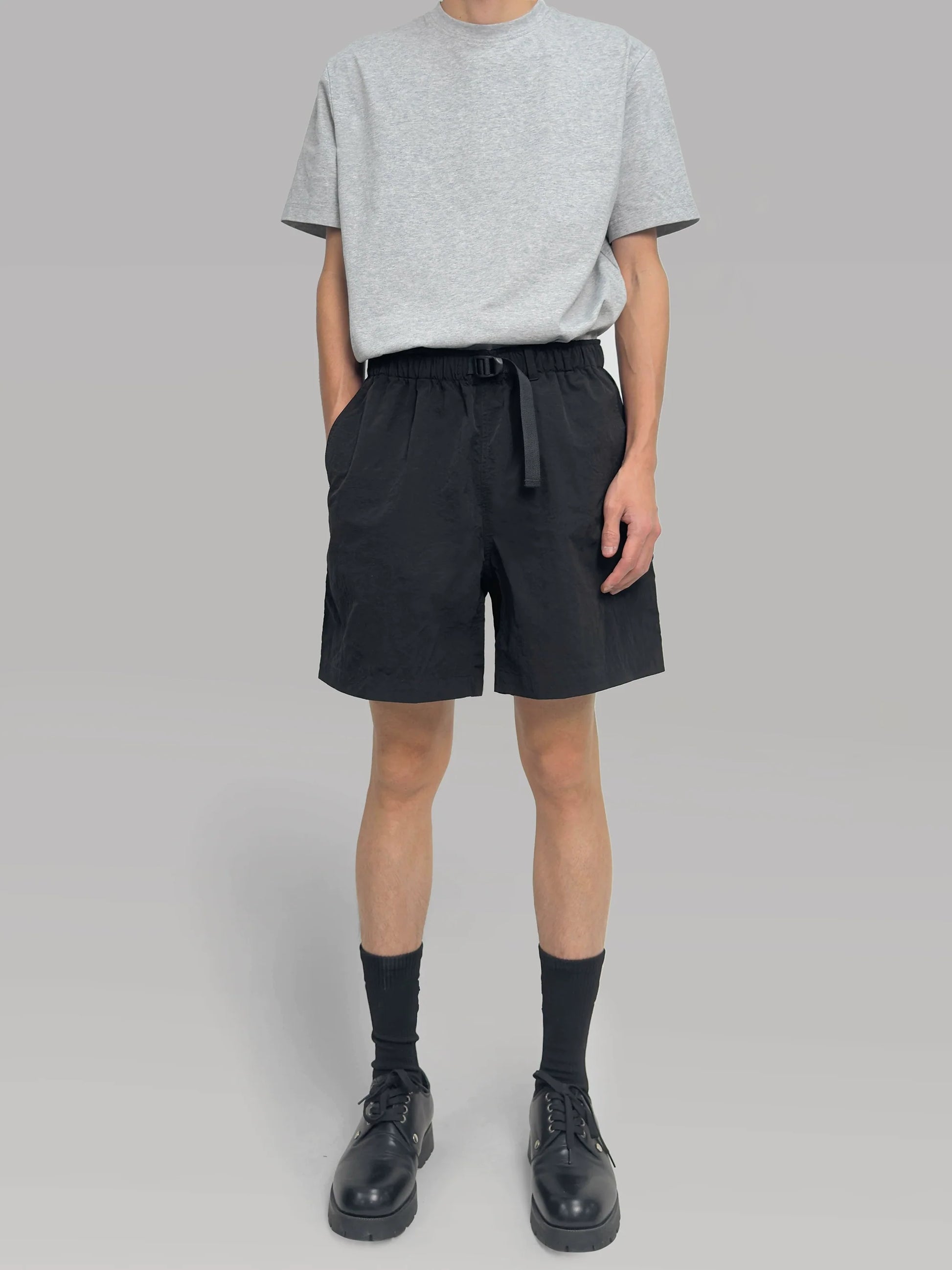 PLUS NO LOGO Waist Buckle Adjustment Loose Quick-drying Sports Shorts