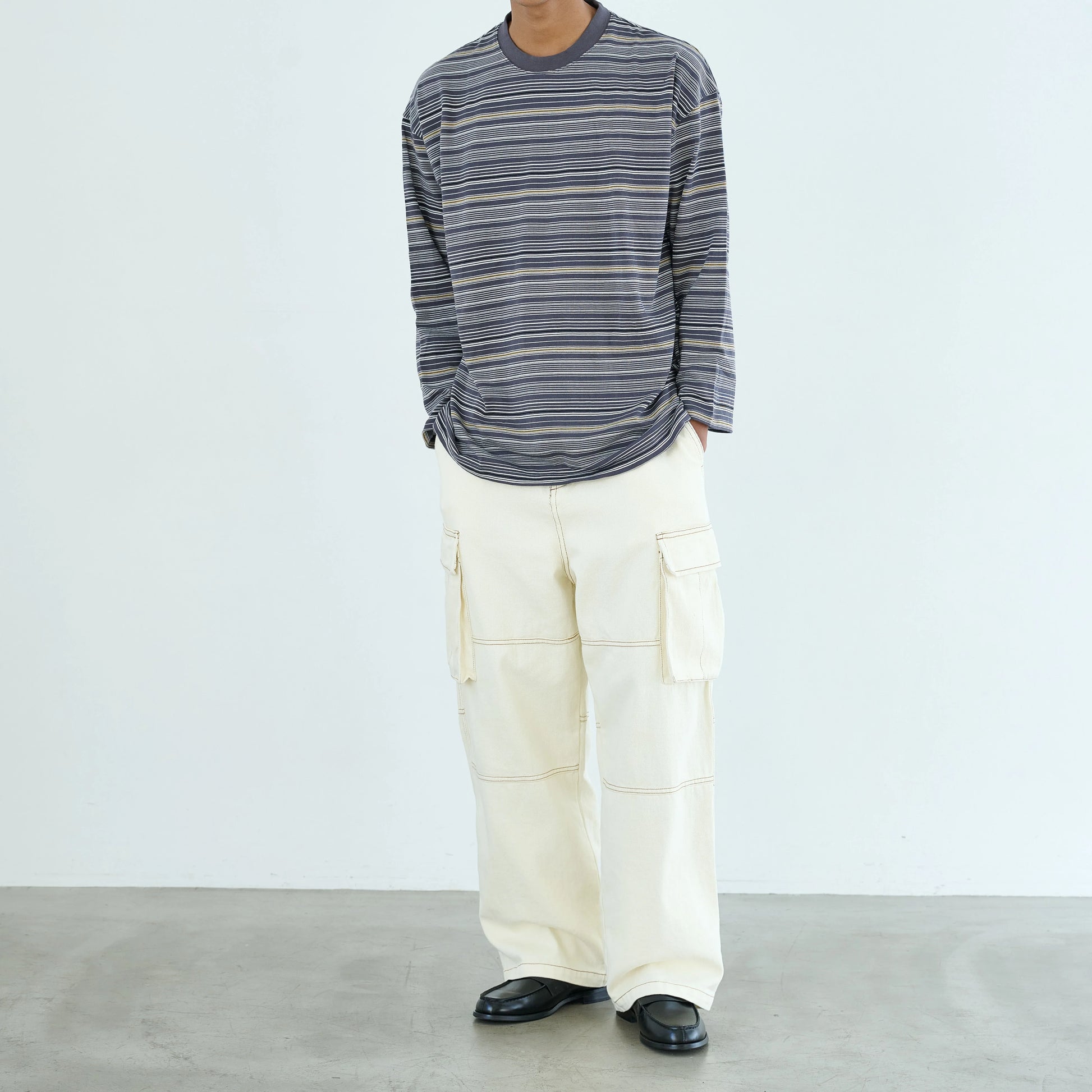 Anniehall Heavy Striped Long Sleeve