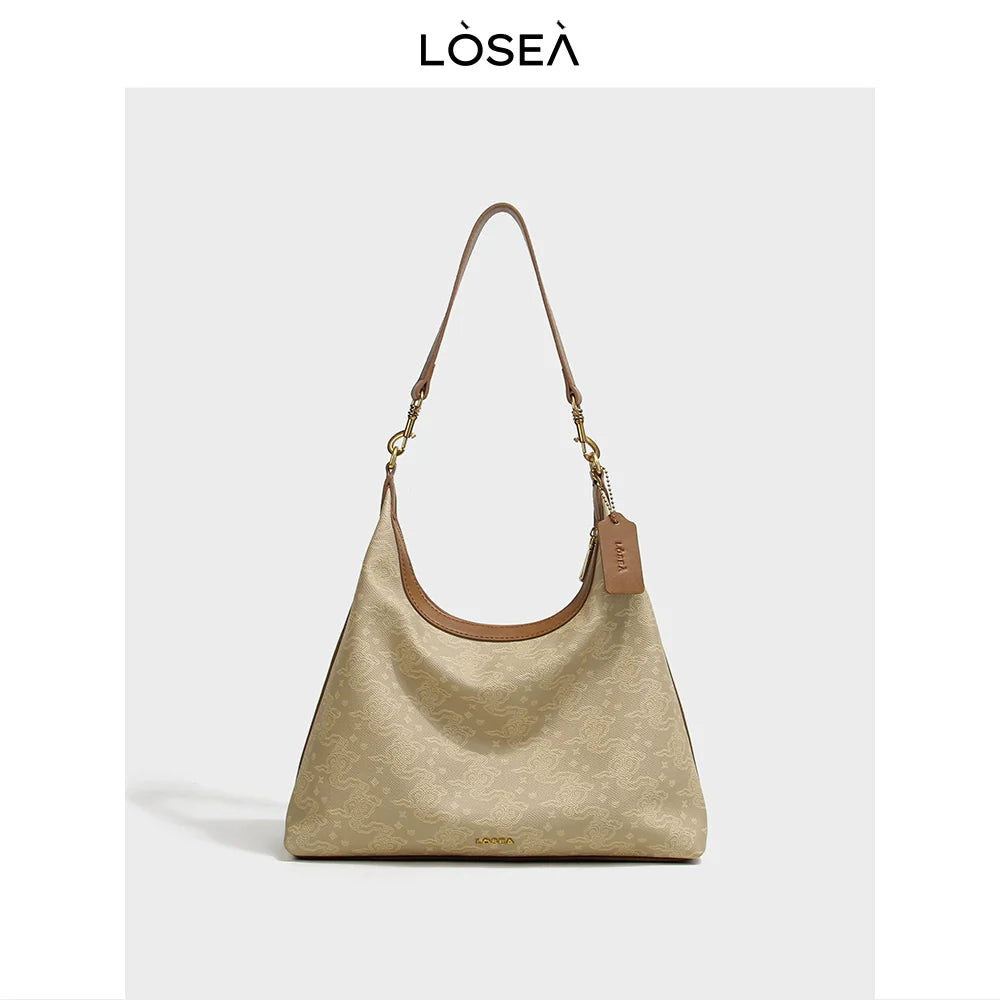 LOSEA Ruyi Moire Underarm Shoulder Bag