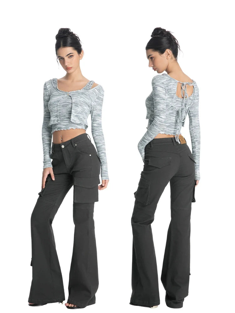 ABMY Large V-neck Halter Strap Sunscreen Cardigan