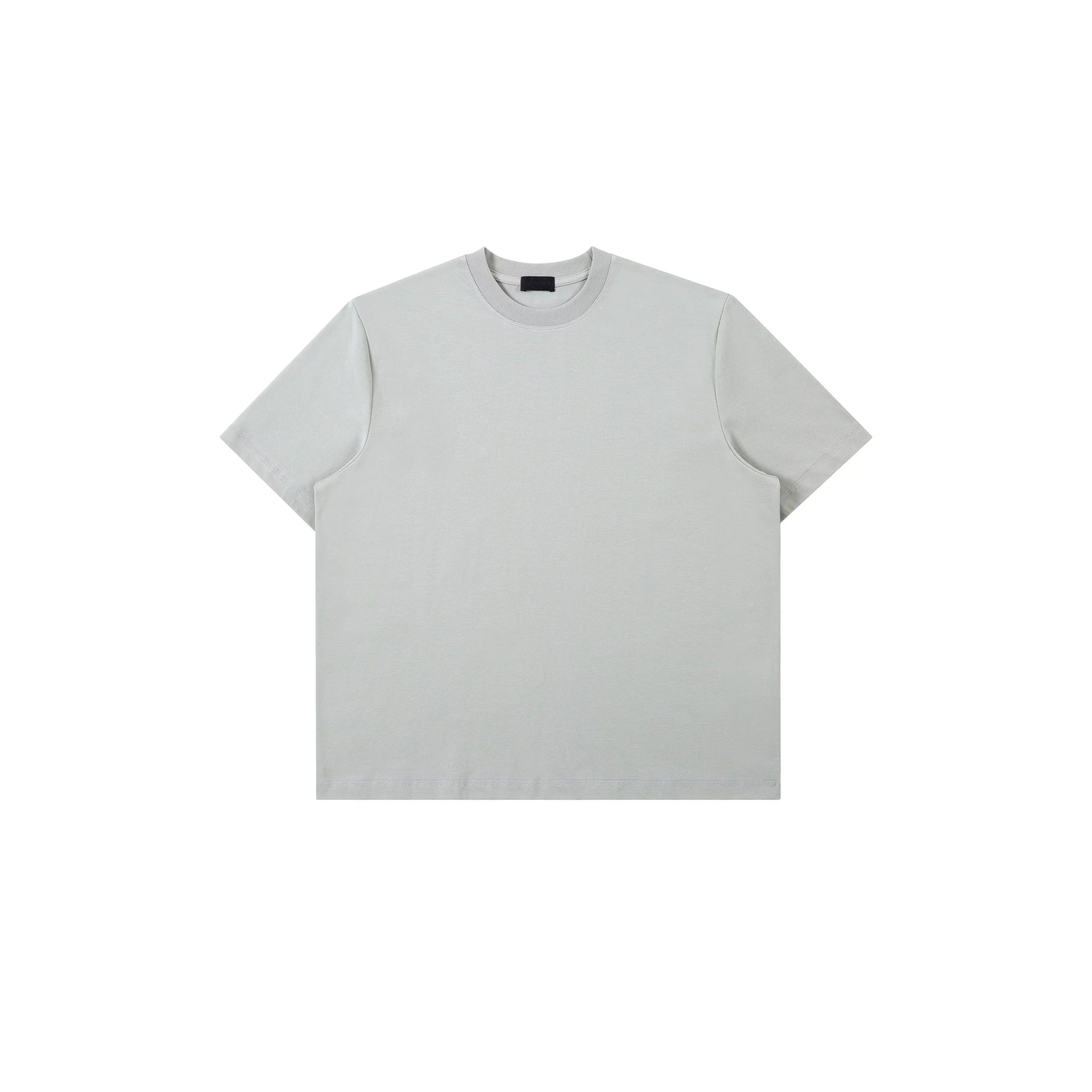 PLUS NO LOGO Small Neckline Short Wide Cool Tee