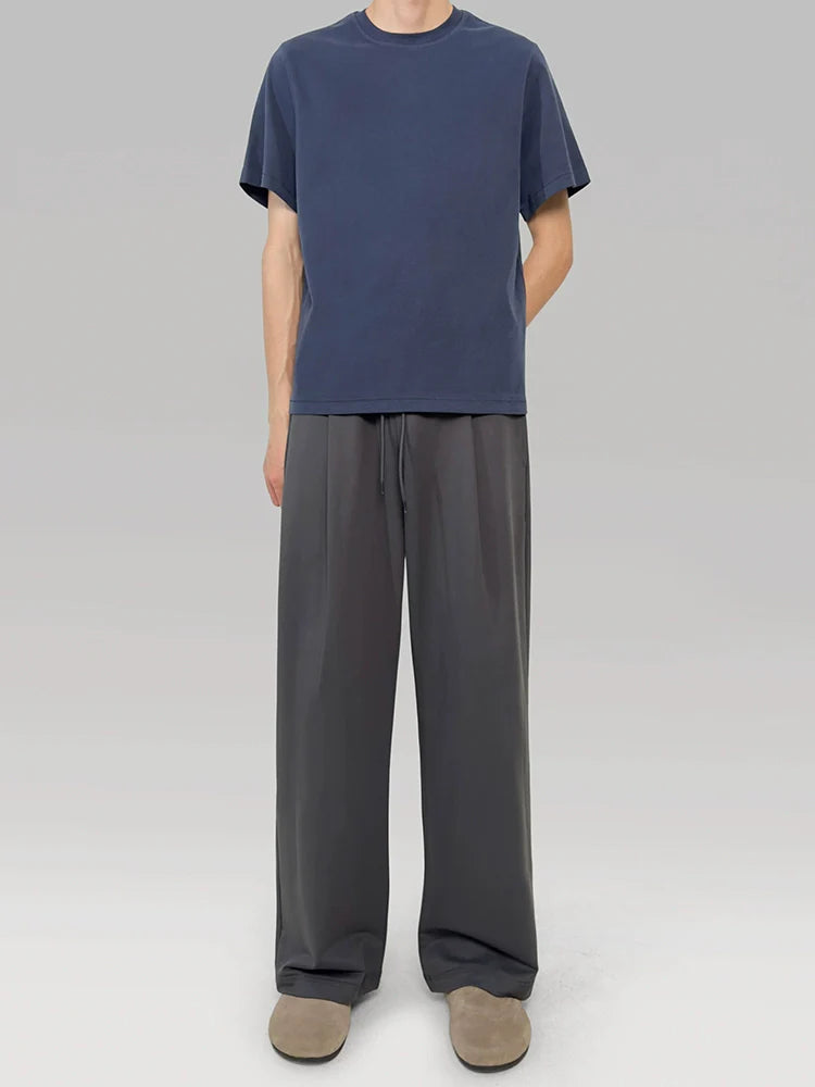 PLUS NO LOGO Micro-straight Sports Trousers