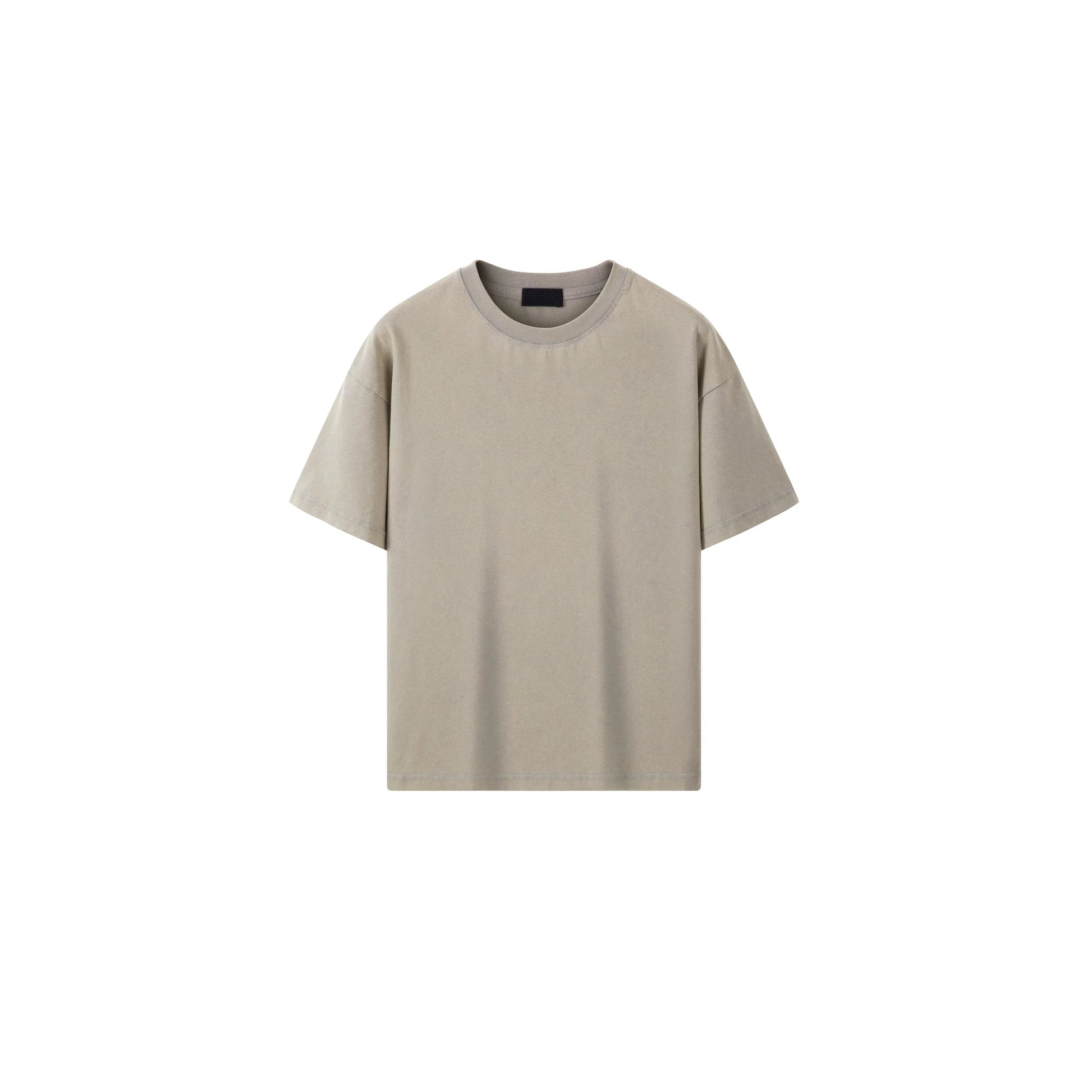 PLUS NO LOGO Washed and Old Casual Loose Tee