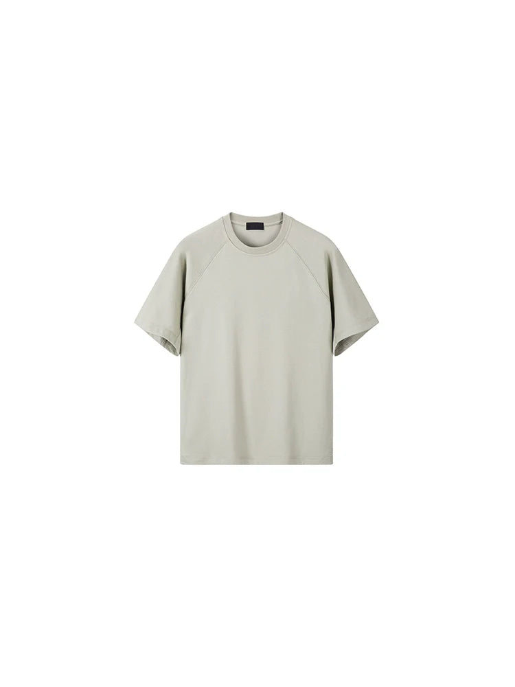 PLUS NO LOGO Moisture Wicking Small Neckline Shoulder Tee