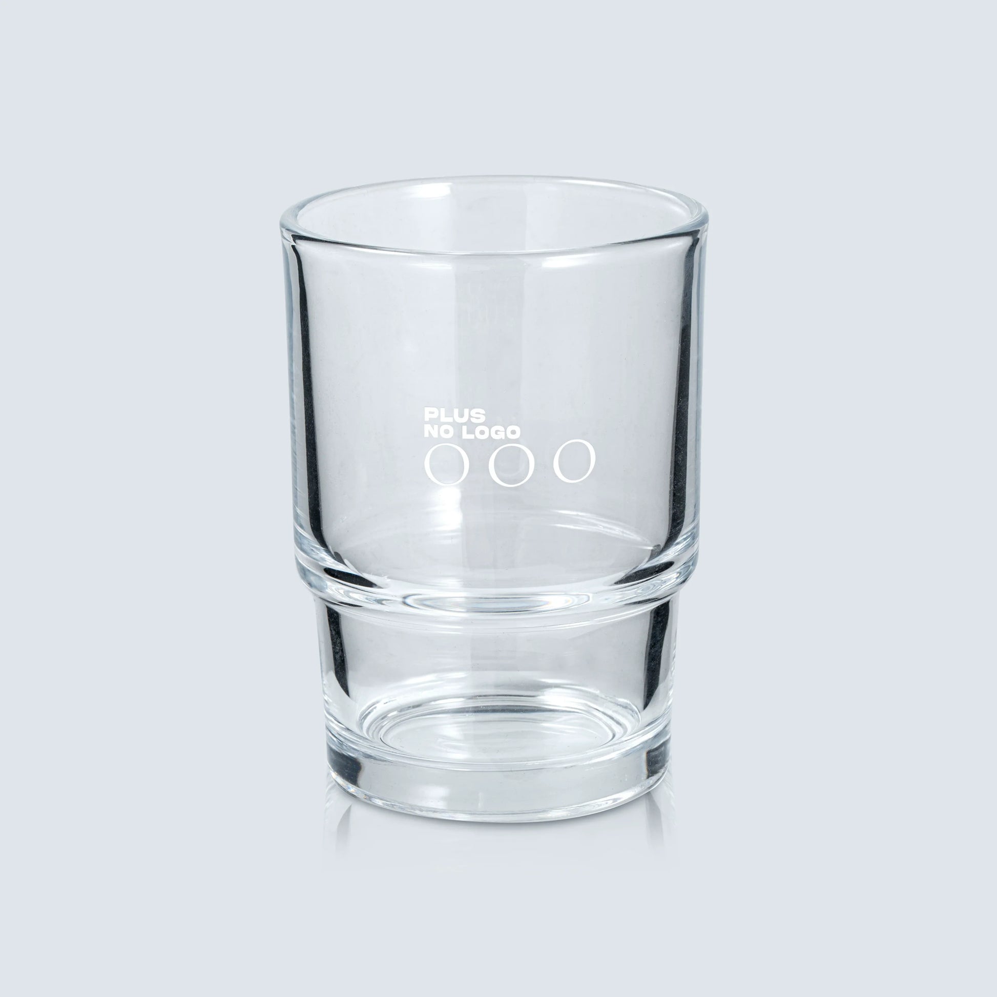 PLUS NO LOGO Transparent Glass Cold Drink Hot Drink Coffee Cup
