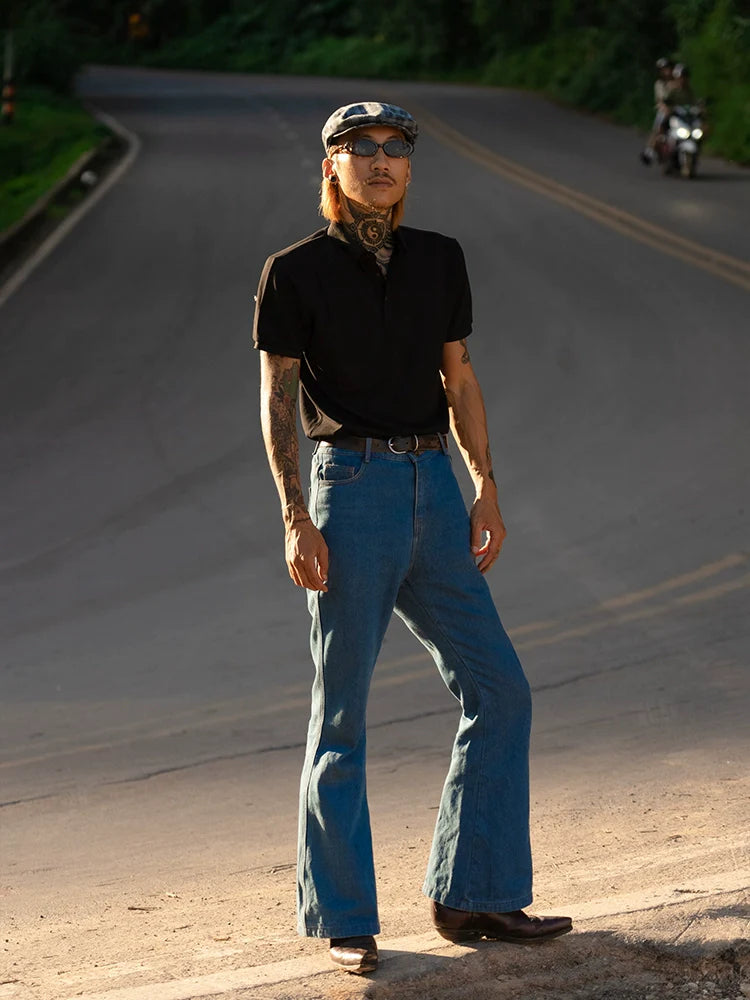 PUBLICRADIO Vintage Commuter Solid Color Polo Shirt