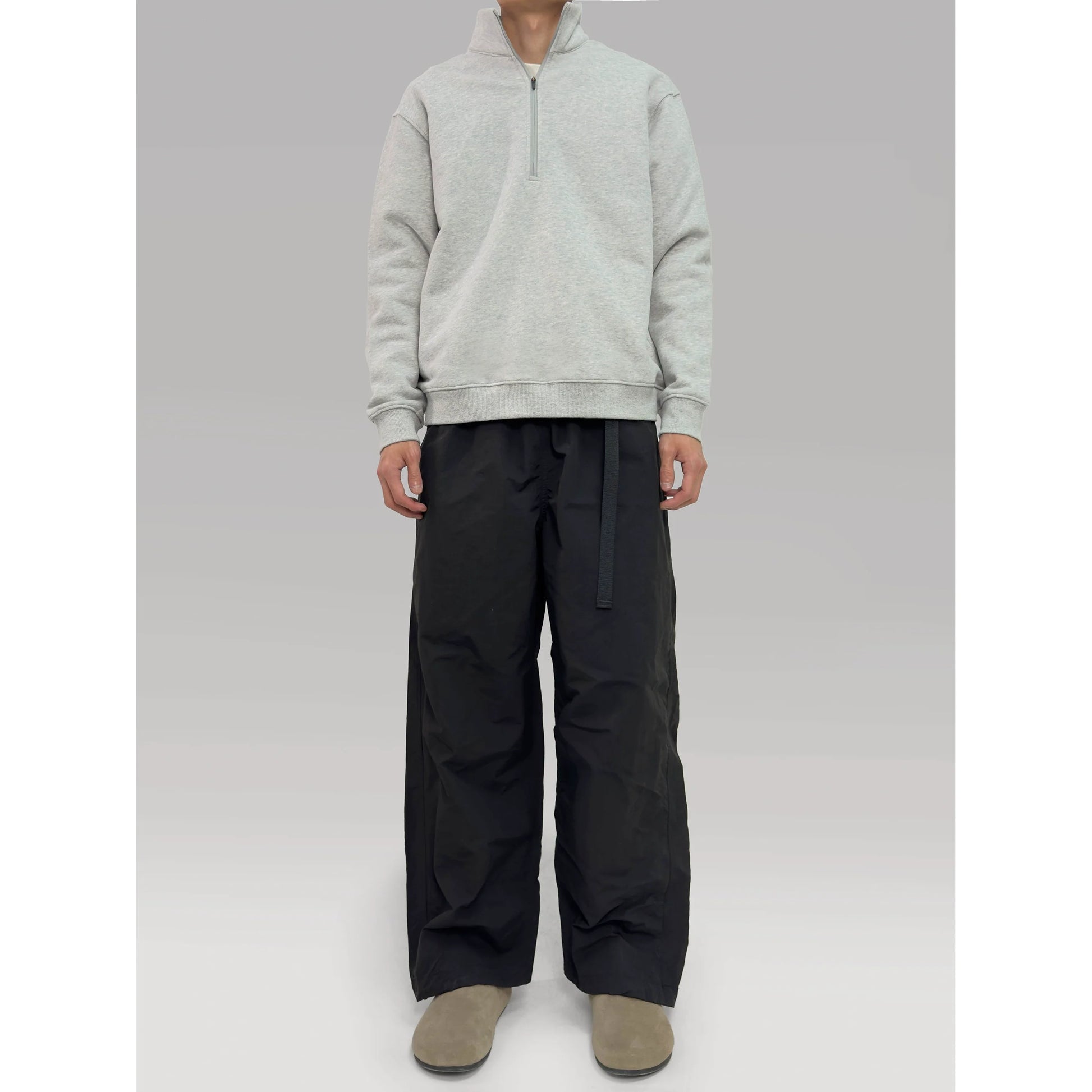 PLUS NO LOGO Waist Buckle Adjustment Loose Sports Trousers