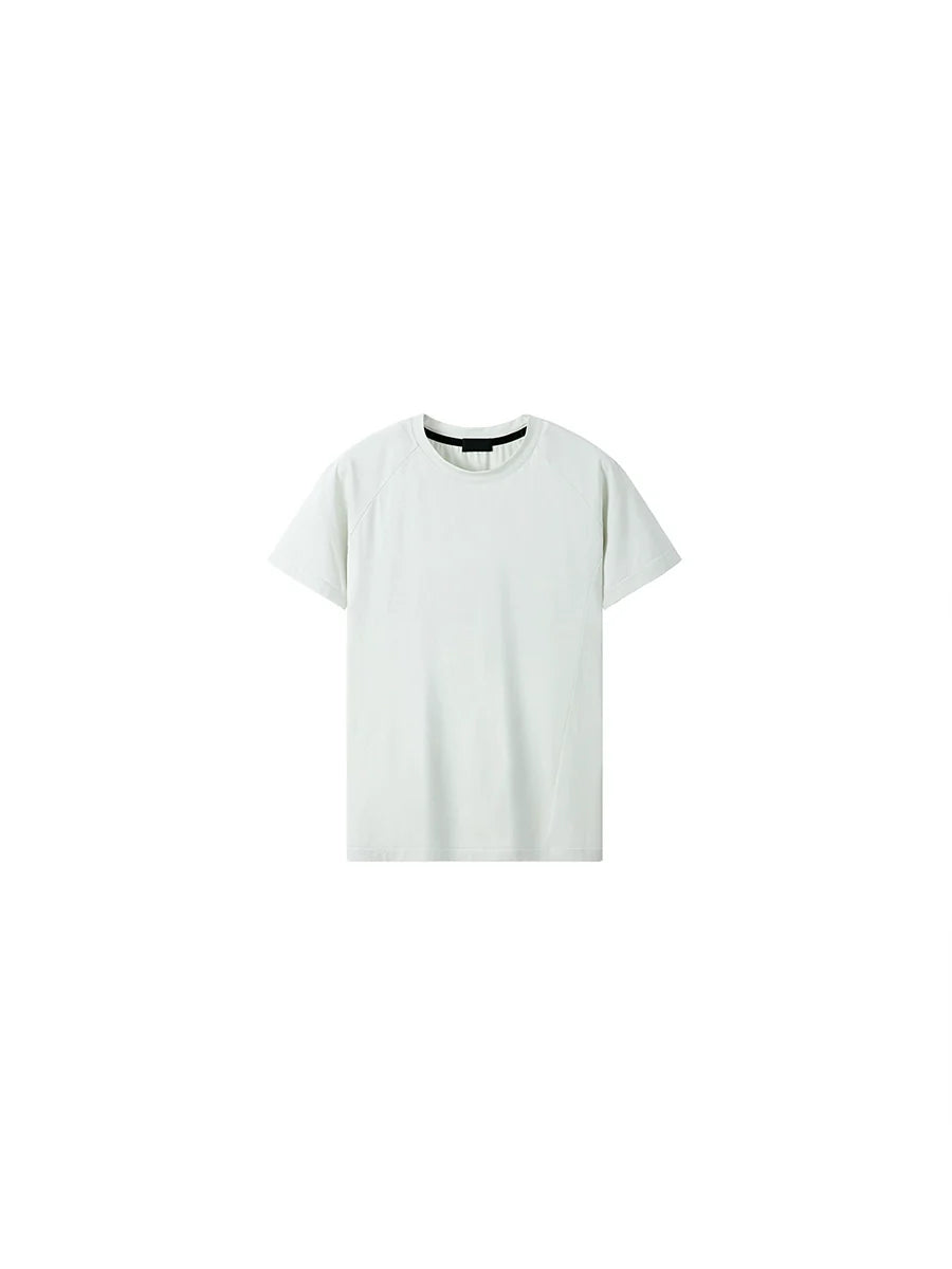 PLUS NO LOGO Thin and Comfortable Side Seam Tee