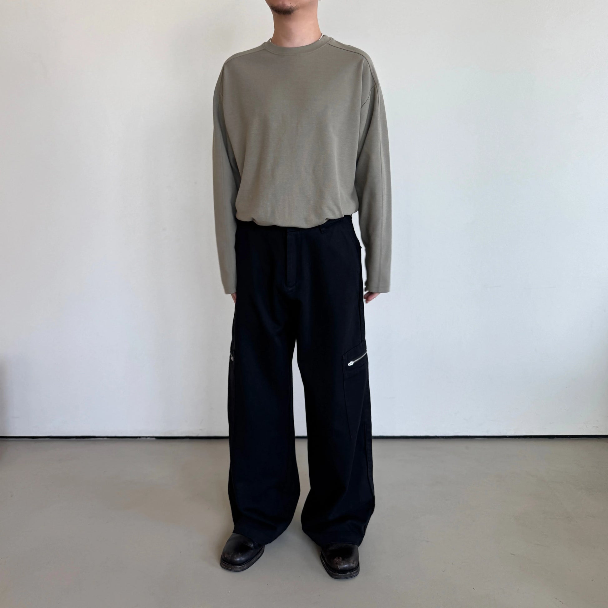 Anniehall Breathable Splicing Front Shoulder Long Sleeves