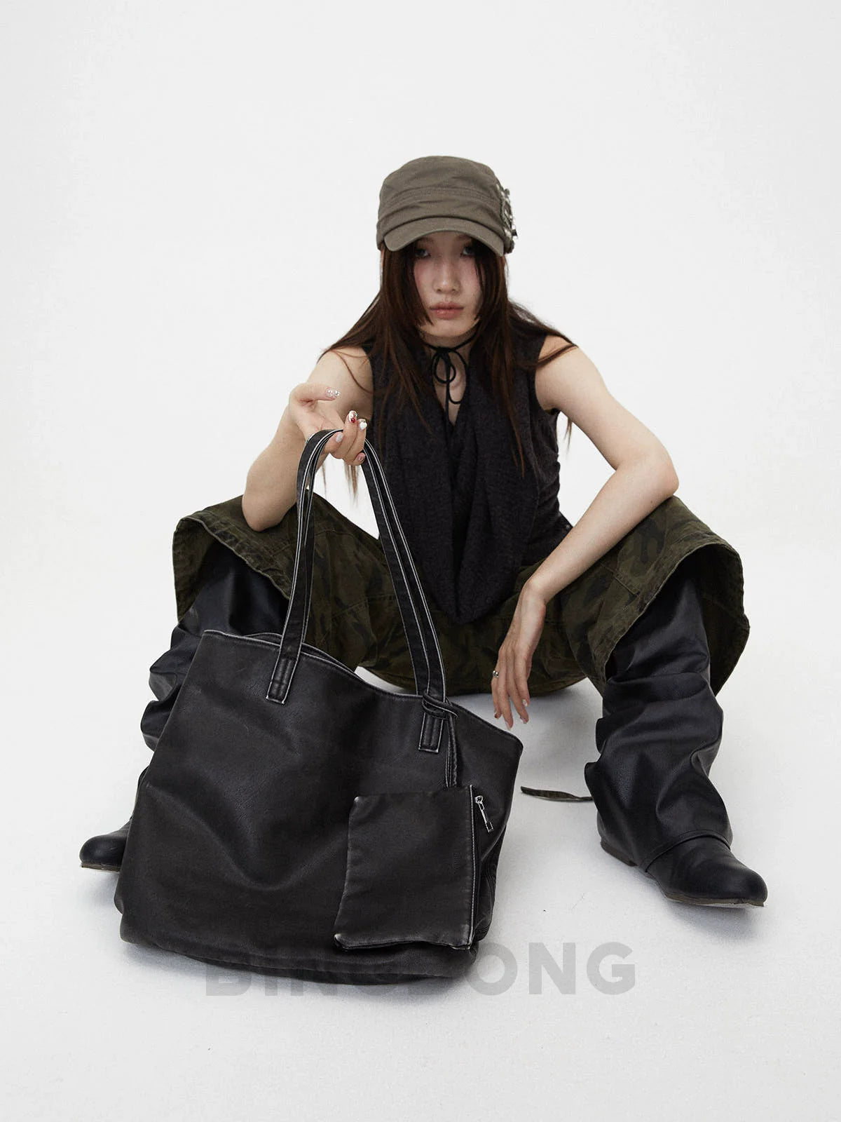 BINGBONG Portable Large Capacity Tote Bag