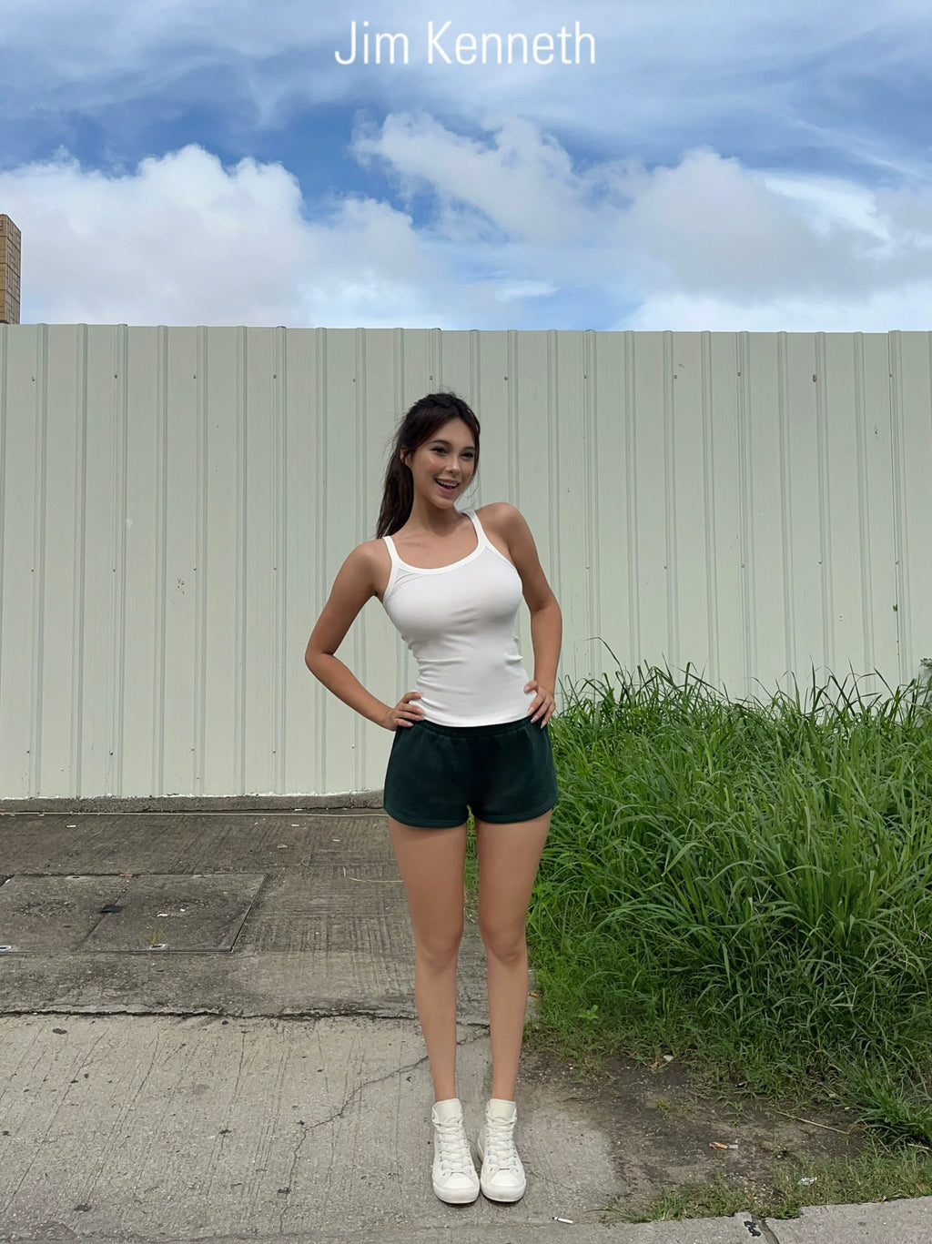 Jim Kennet Minimal Threaded Slim Vest Stretch Sling