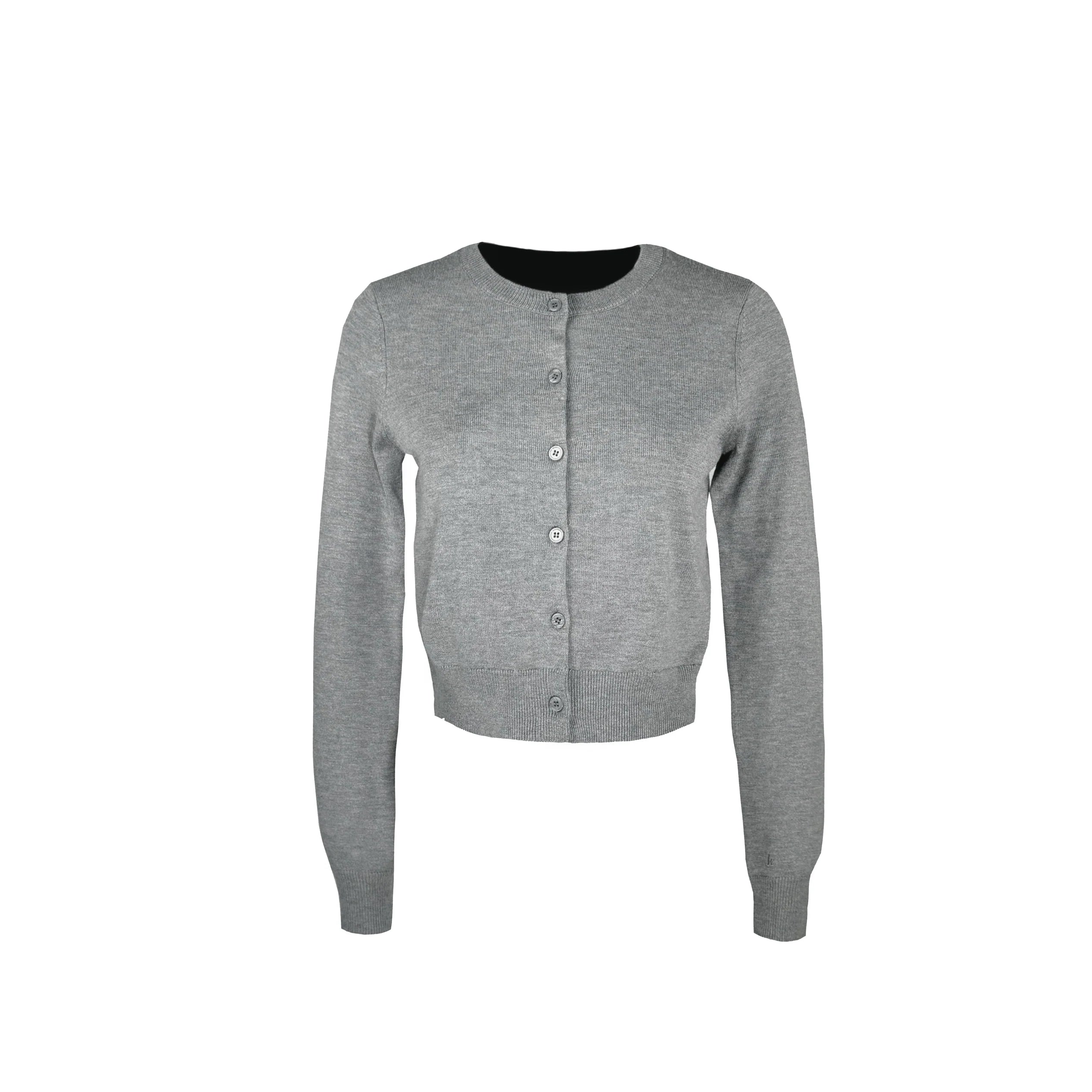 Jim Kennet Slim-Fit Short Knitted Sweater Cardigan