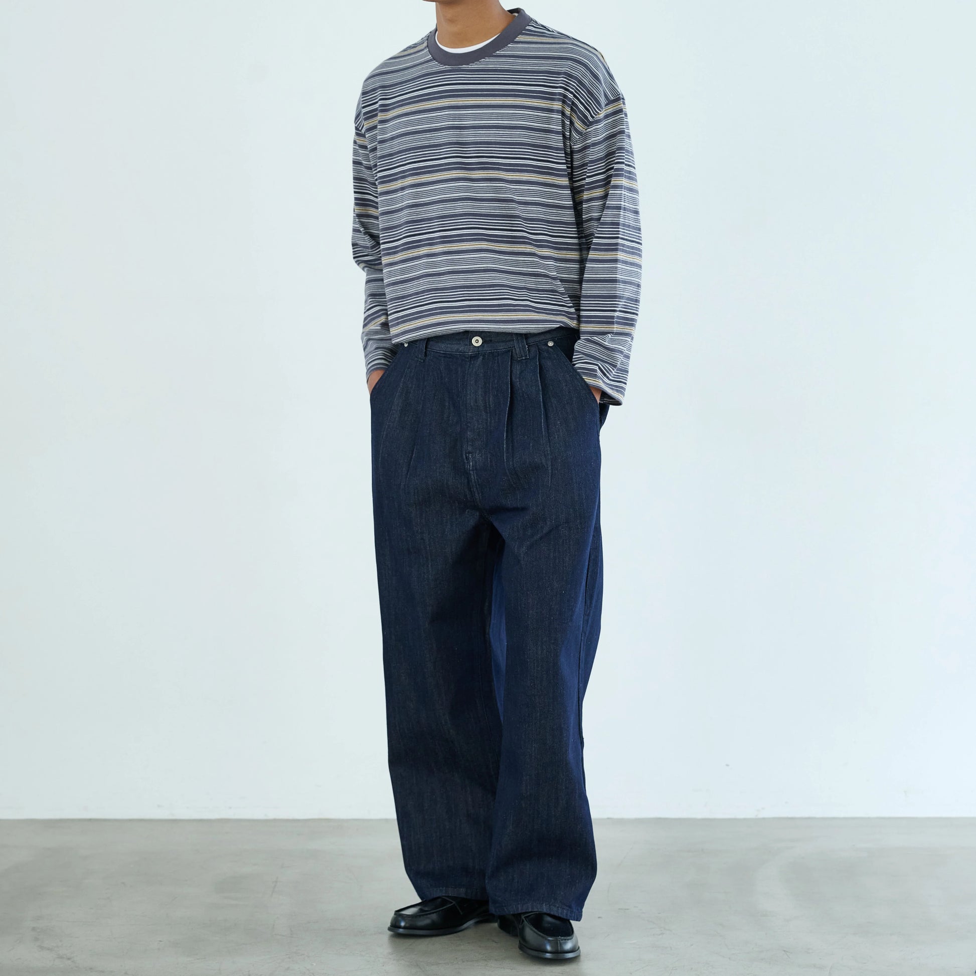 Anniehall Heavy Striped Long Sleeve