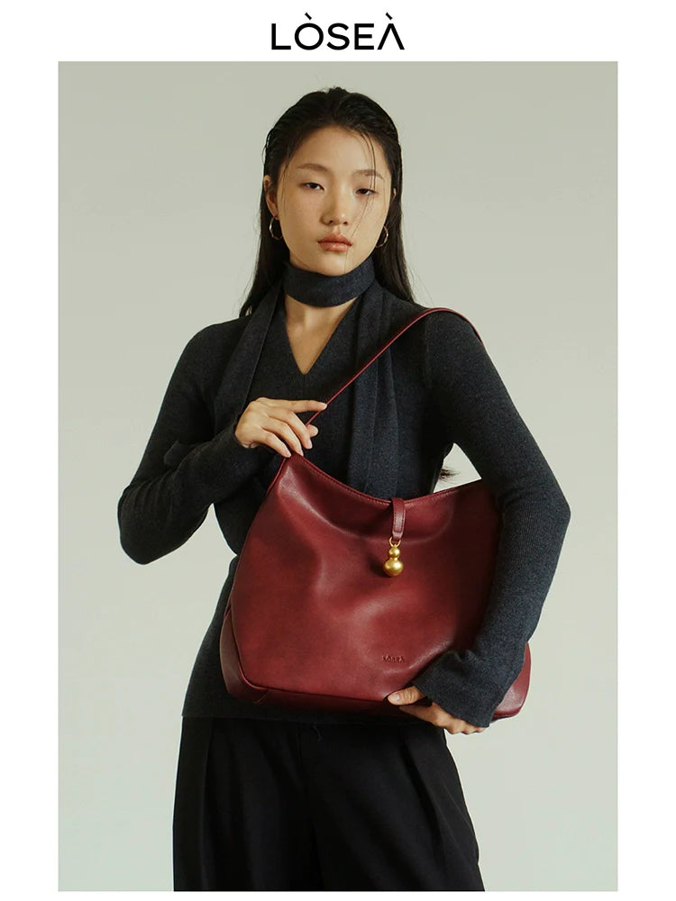 LOSEA New Chinese Premium Shoulder Tote Bag
