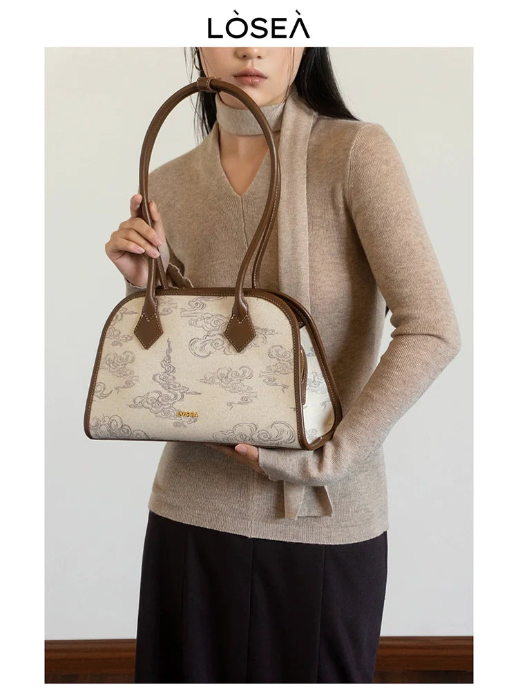 LOSEA New Chinese Versatile Temperament Handbag