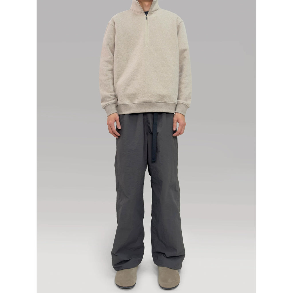 PLUS NO LOGO Half Zipper Polished Sweater