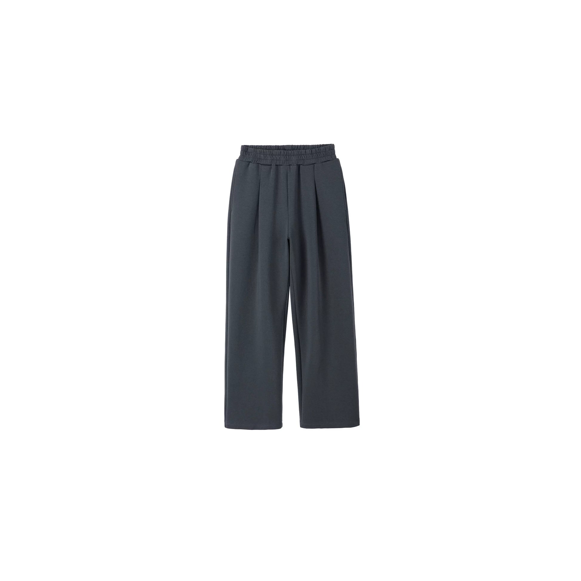 PLUS NO LOGO Lyocell Machete Straight Trousers