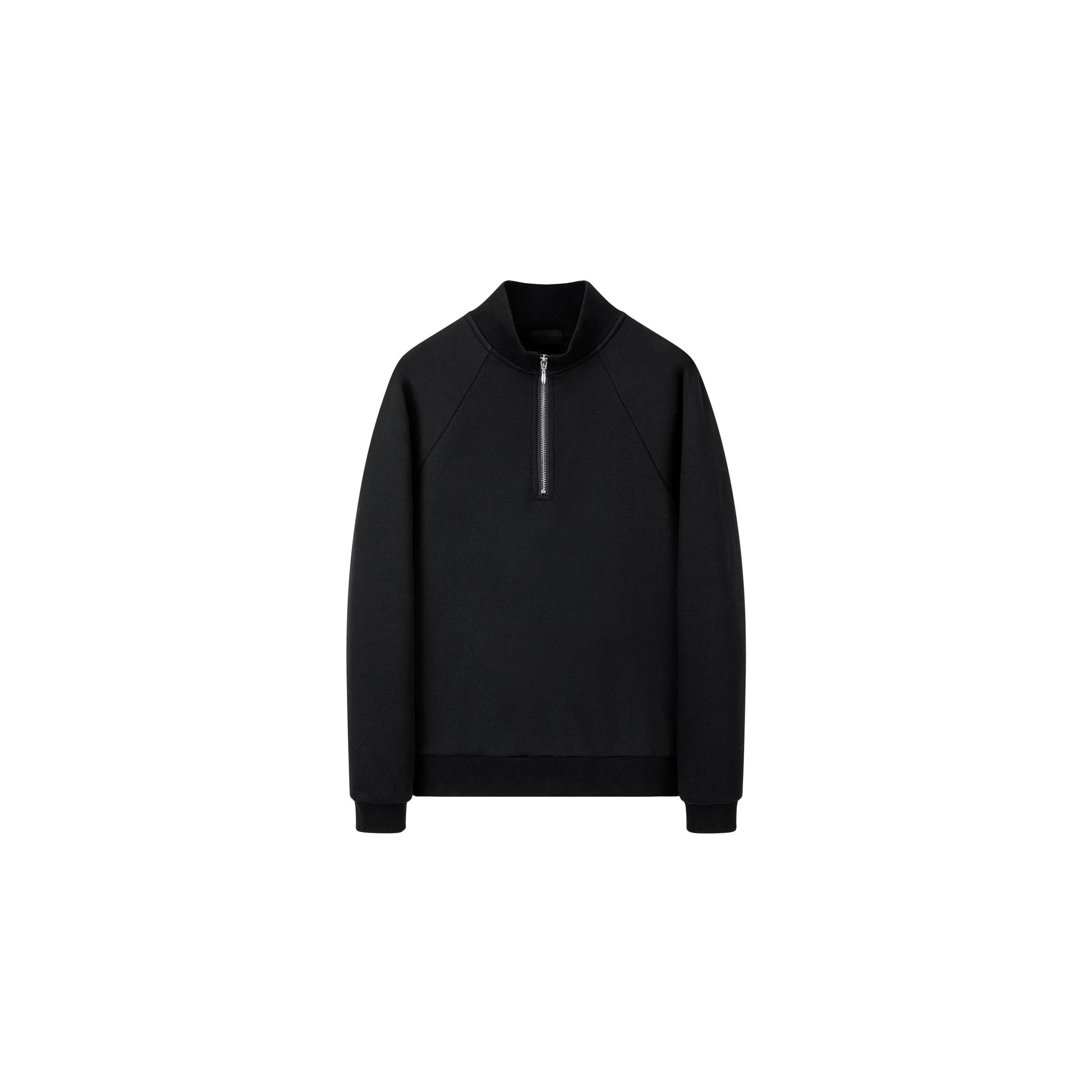 PLUS NO LOGO Half Zip Shoulder Sweater