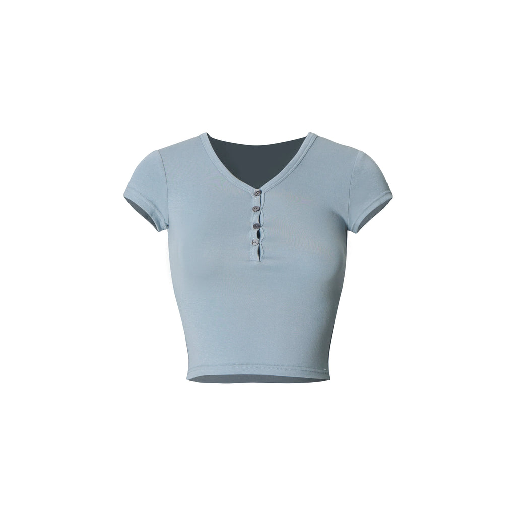 Jim Kennet Button Fit Tee