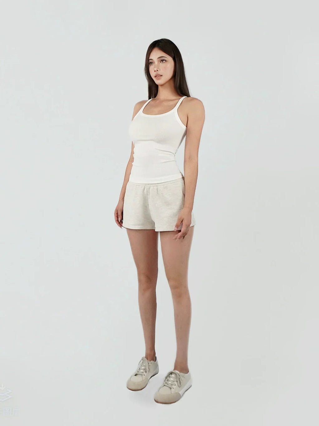 Jim Kennet Low-rise Casual Sports Shorts