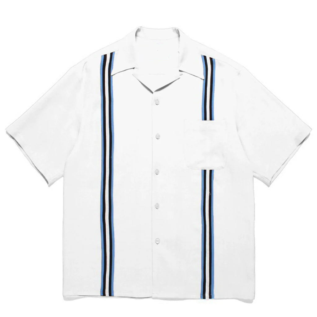 PUBLICRADIO Cuban Collar Summer Loose Short-sleeved Shirt