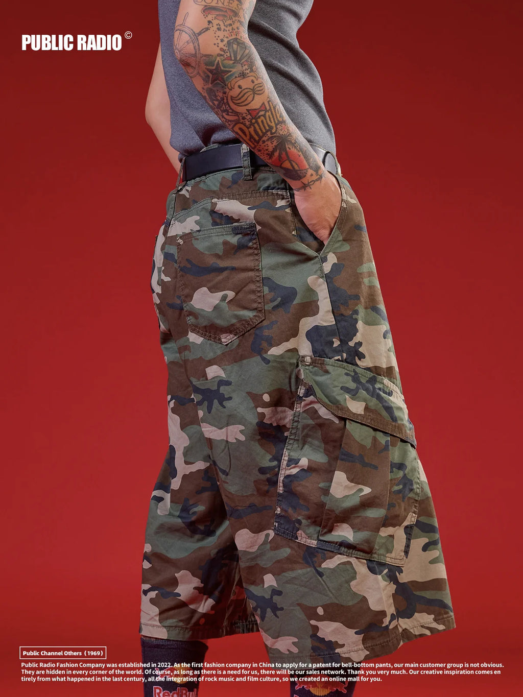 PUBLICRADIO Vintage Heavy Industry Street Combat Pants
