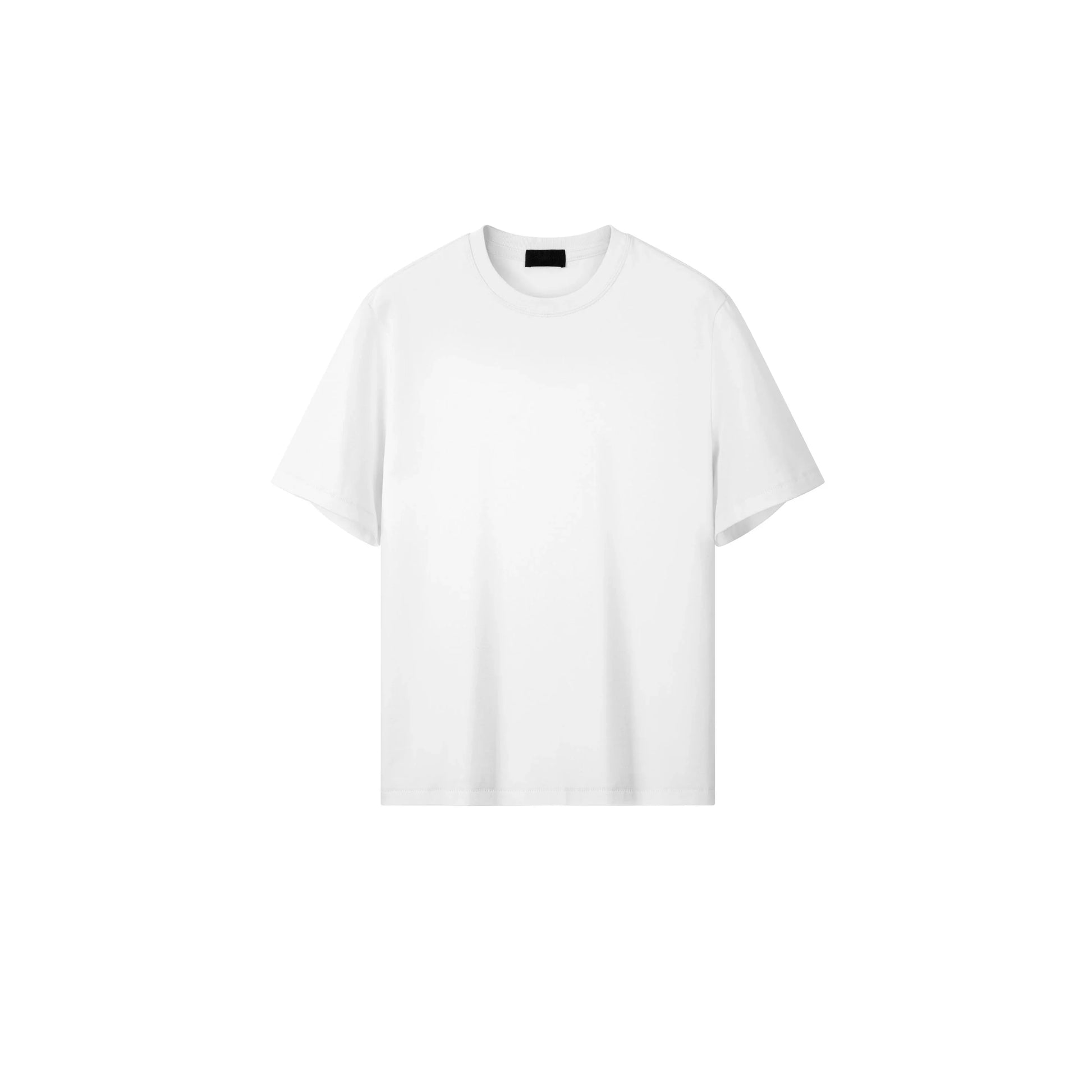 PLUS NO LOGO Cloud Velvet Single Stitch Tee