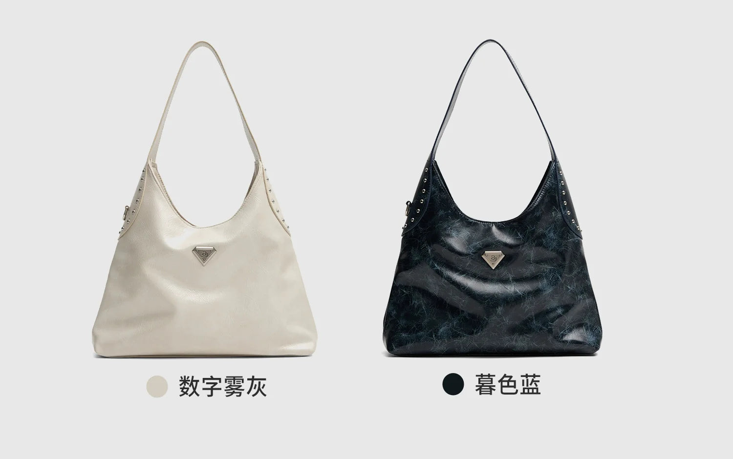 JACD Vintage Large Capacity Commuter Underarm Bag