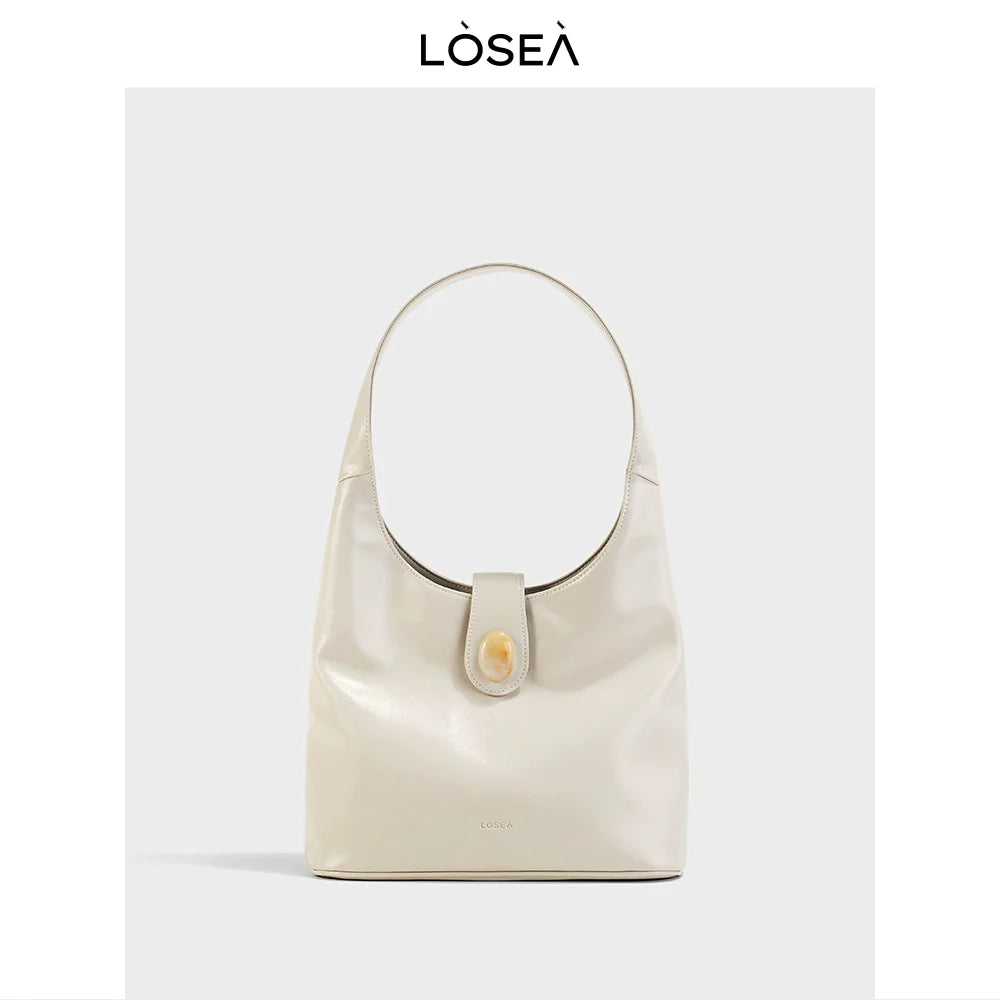 LOSEA Oriental Aesthetic Topaz Tote Bag