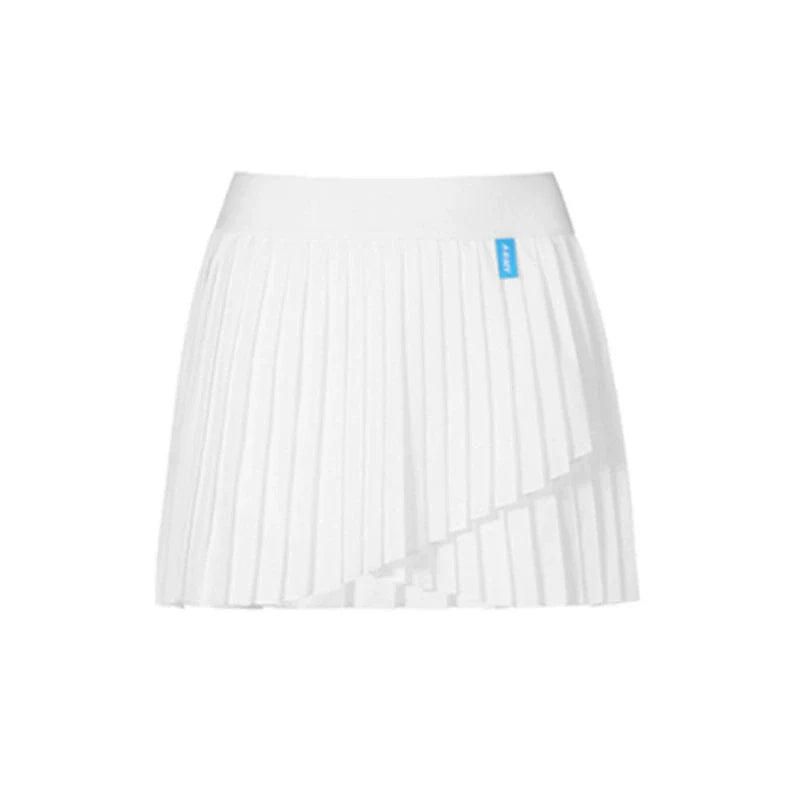 ABMY Irregular Design Anti-light Versatile A-word Pleated Skirt