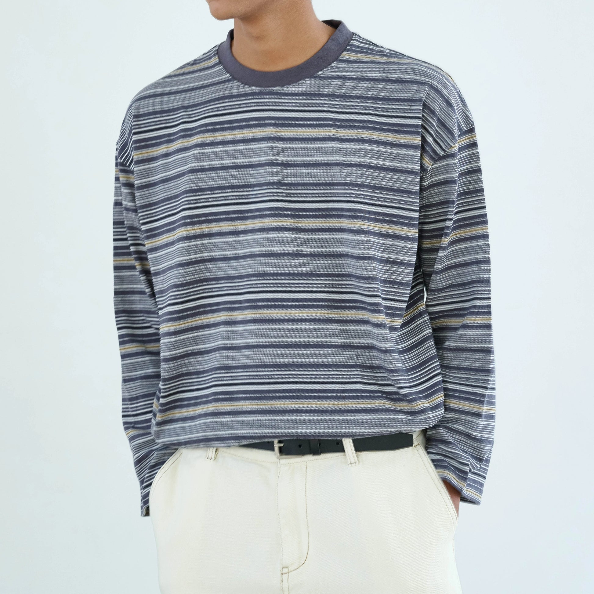 Anniehall Heavy Striped Long Sleeve