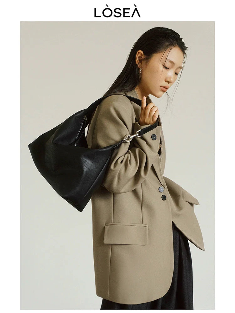 LOSEA New Chinese Minimalist Shoulder Bag