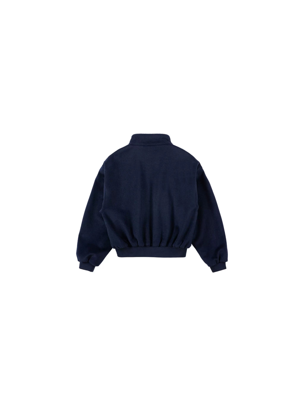 PLUS NO LOGO Silhouette Wool Jacket Zip Jacket