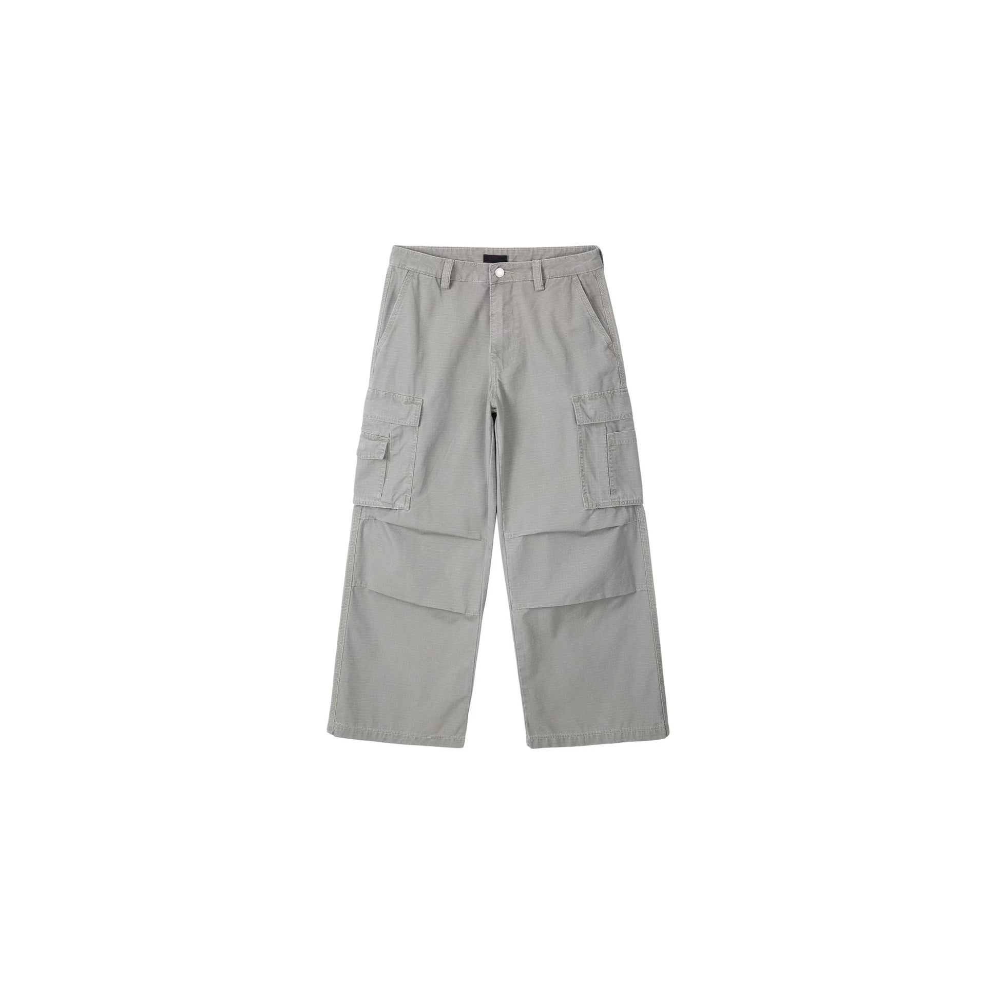 PLUS NO LOGO Washed Loose Wide-leg Cargo Pants