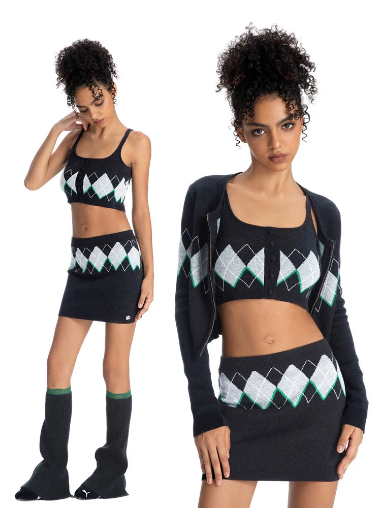 ABMY Vintage Knitted Inner Sling Vest