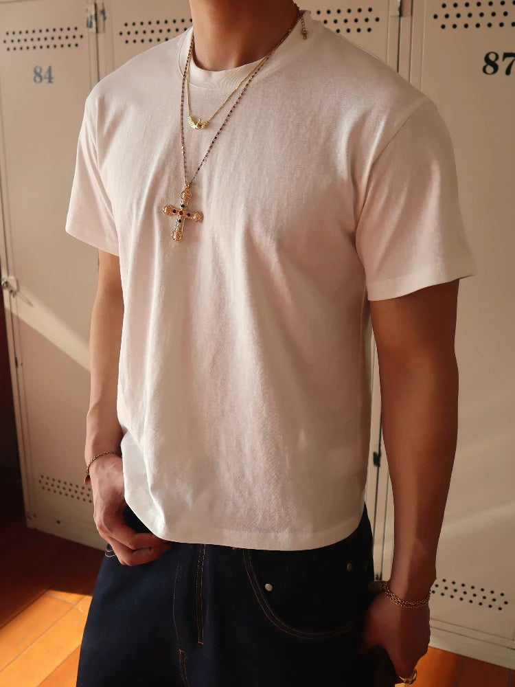 InsGale Plain Basic Semi-transparent Quick-drying Bamboo Tee