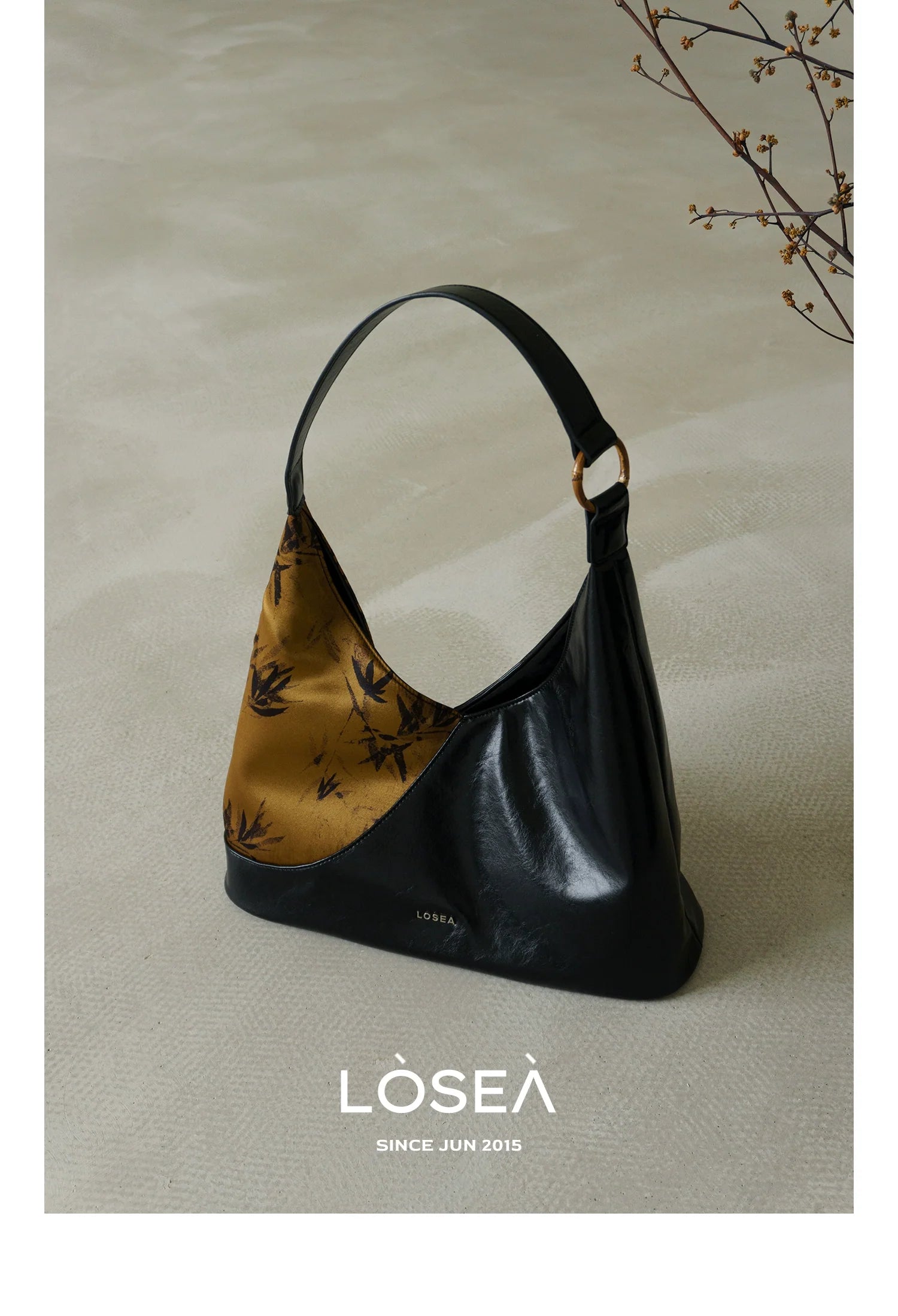 LOSEA Old Money Style New Chinese Style National Style Tote Bag